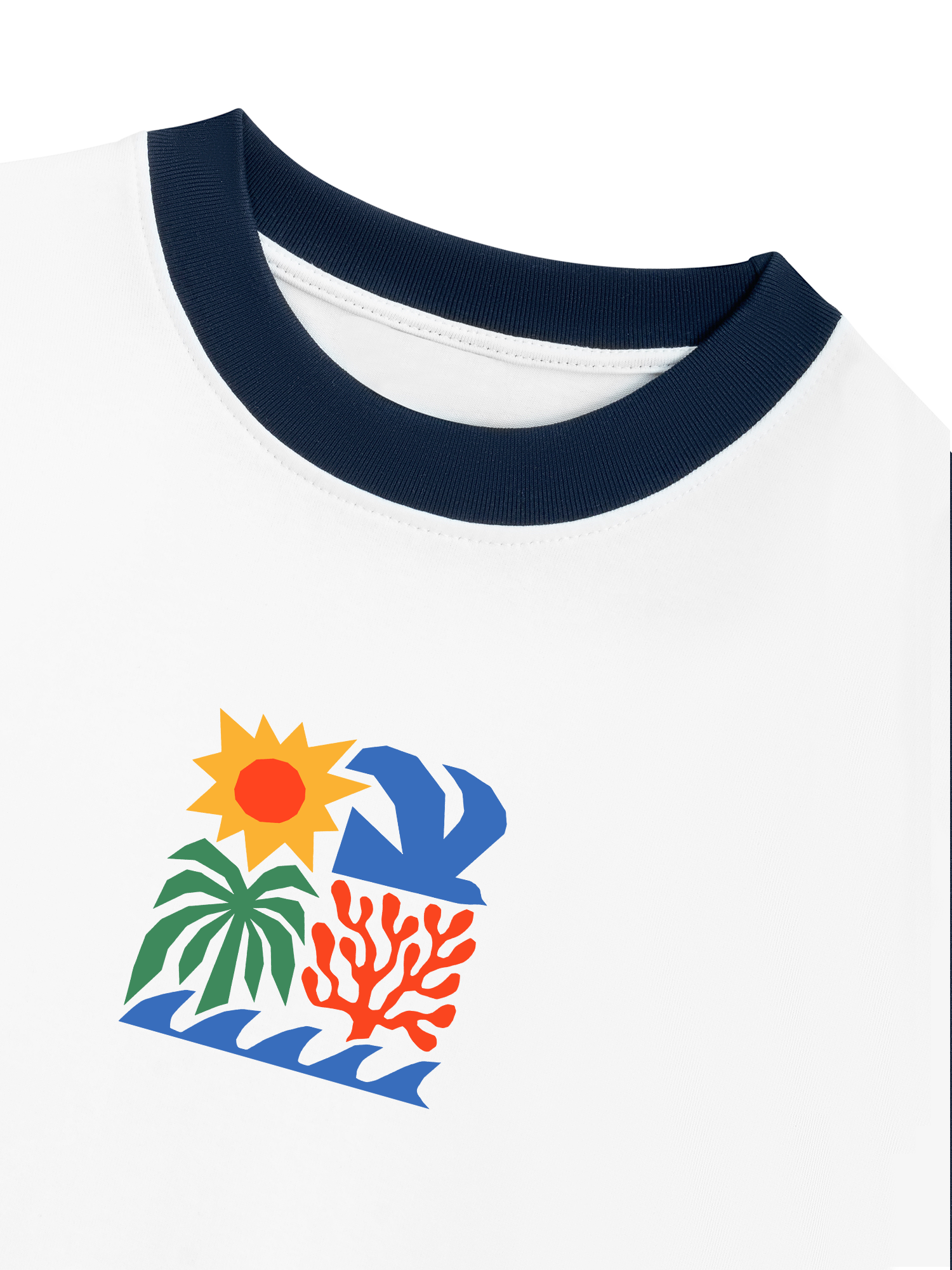 Áo Thun Ringer Relaxed Fit Tropicoast View