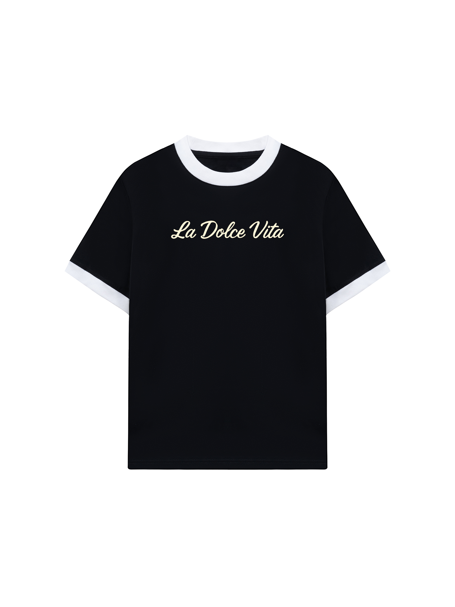 Áo Thun Ringer Relaxed Fit La Dolce Vita