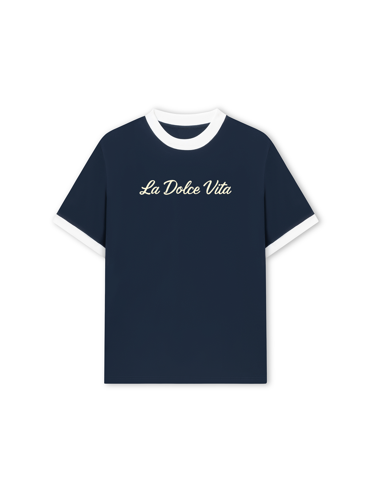 Áo Thun Ringer Relaxed Fit La Dolce Vita