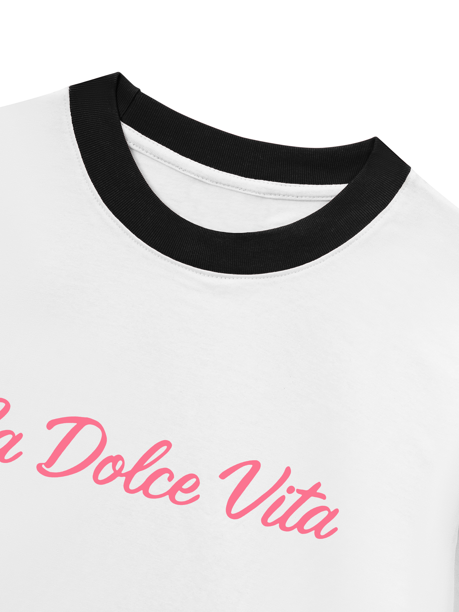 Áo Thun Ringer Relaxed Fit La Dolce Vita