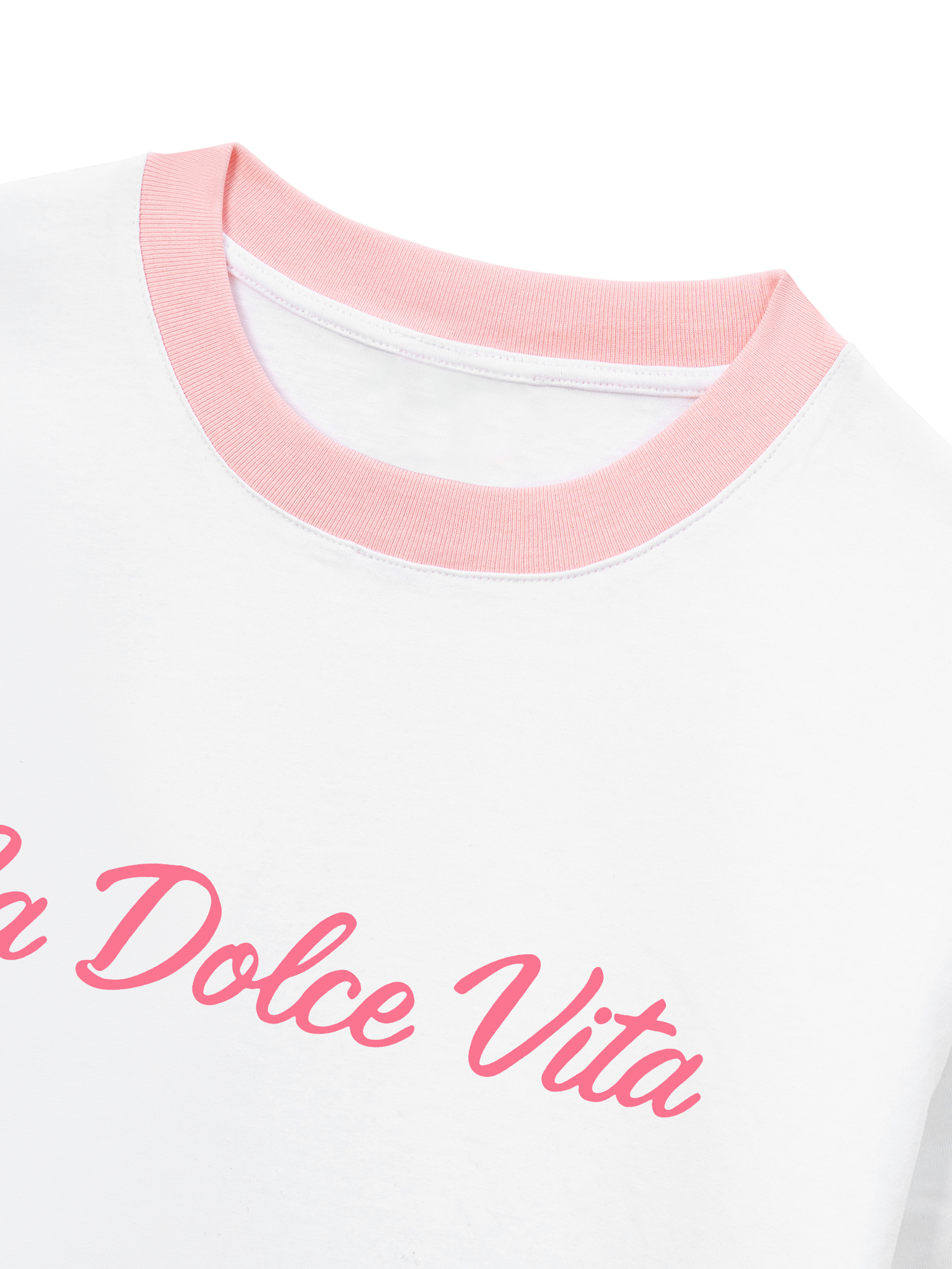 Áo Thun Ringer Relaxed Fit La Dolce Vita