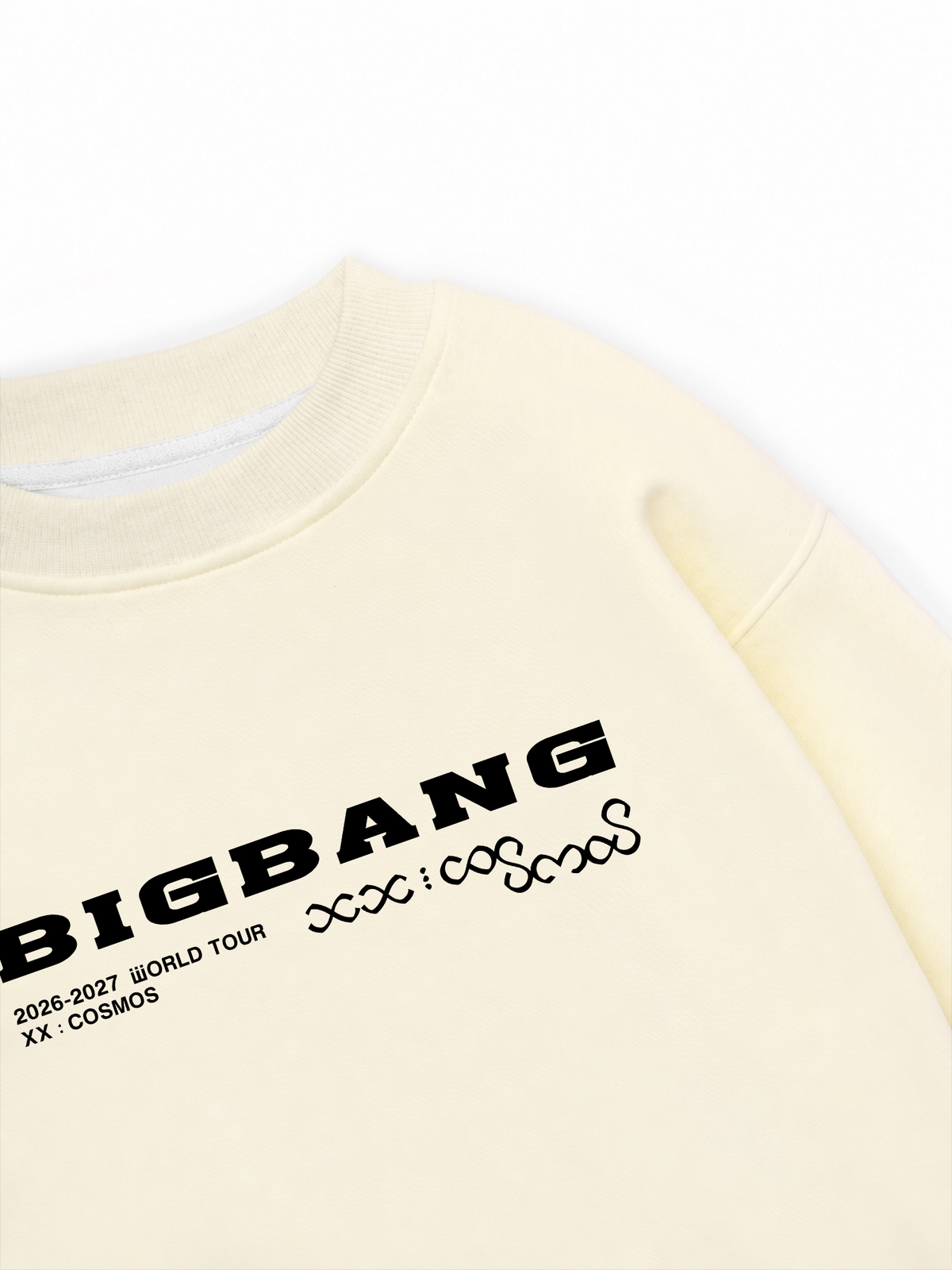 Áo Sweater Nỉ Hai Da Cosmos World Tour