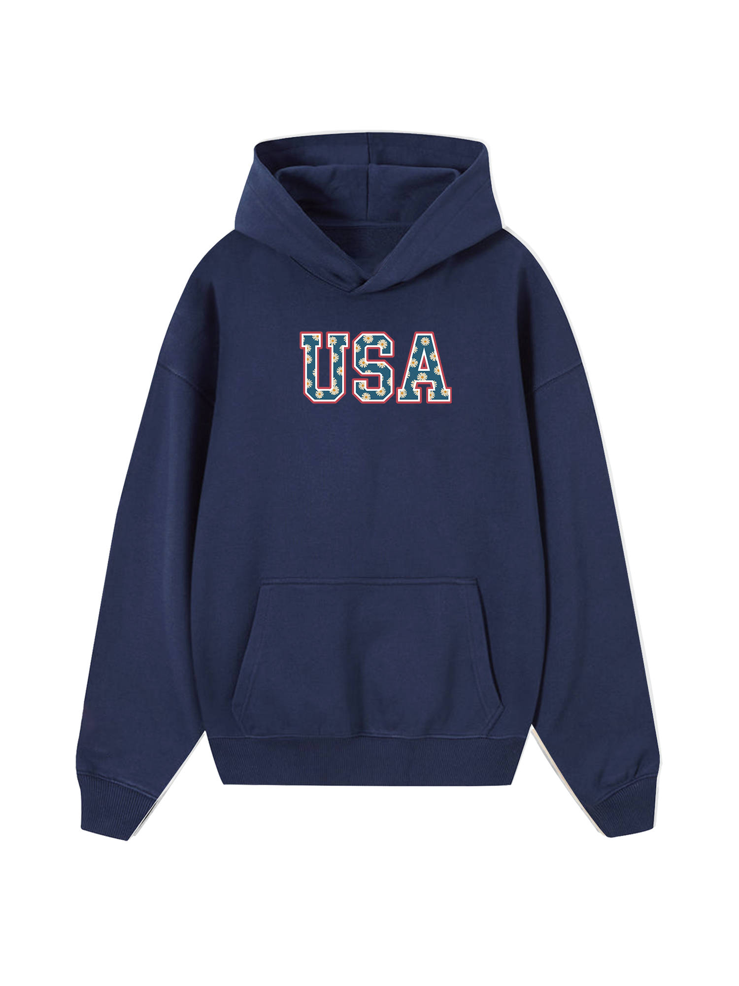 USA Daisy Season Hoodie