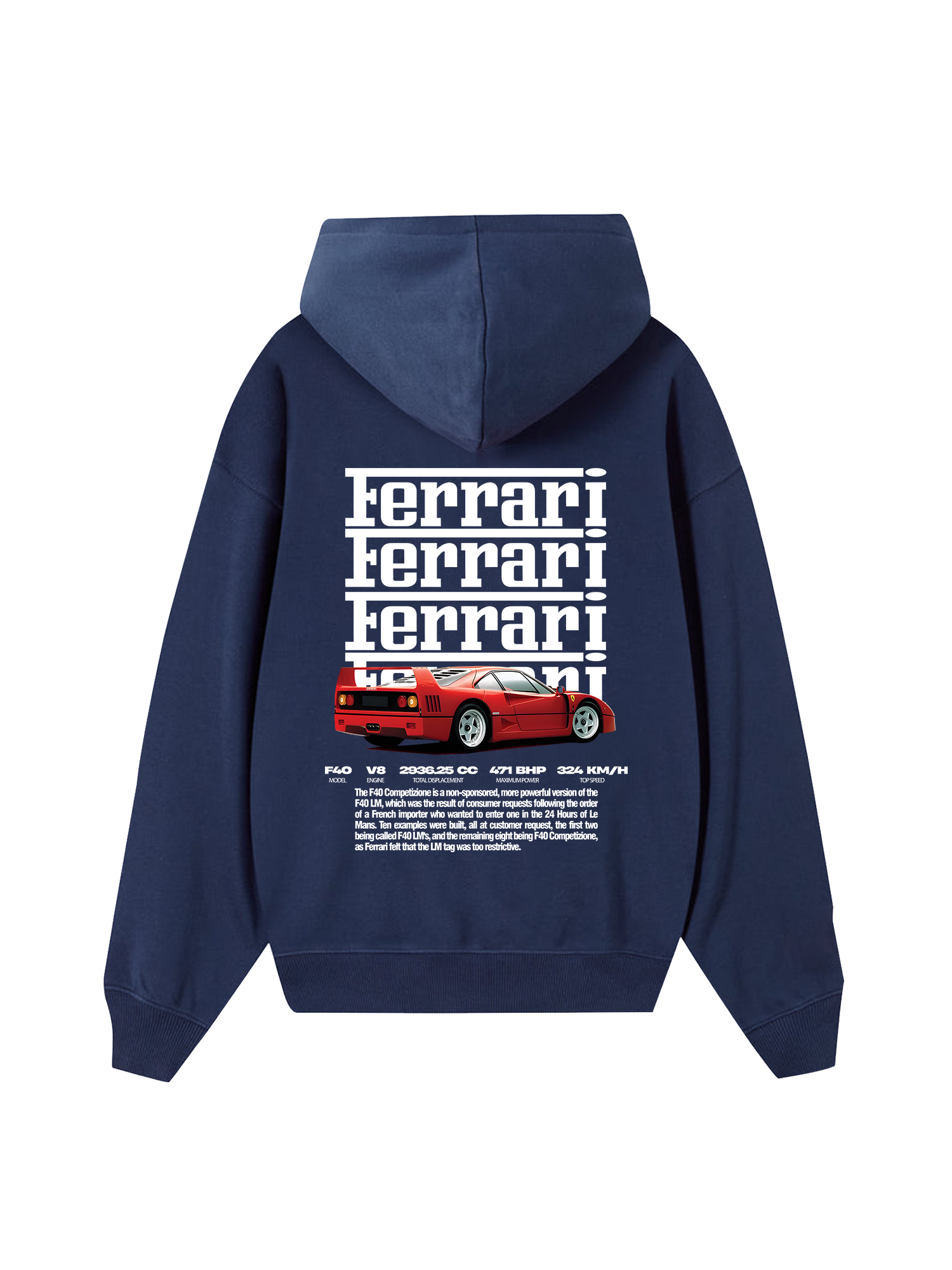Ferrari Competizione F-40 Hoodie