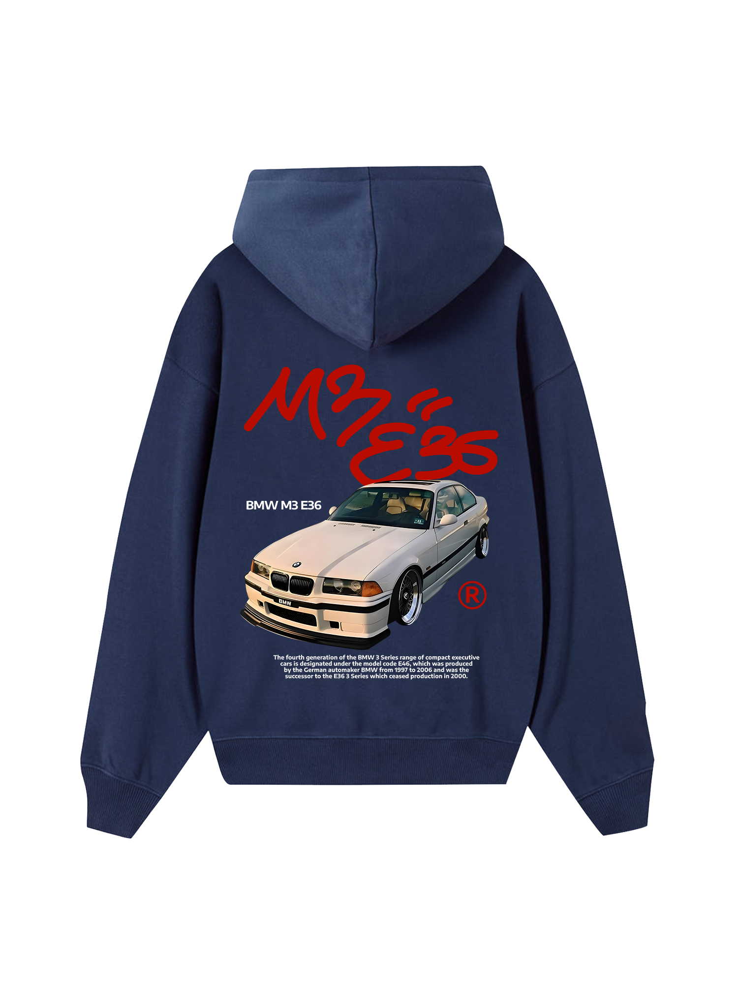 BMW M3E36 Street Style Hoodie
