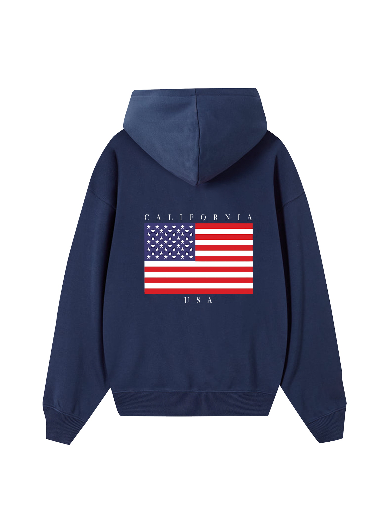 USA California Basic Style Hoodie