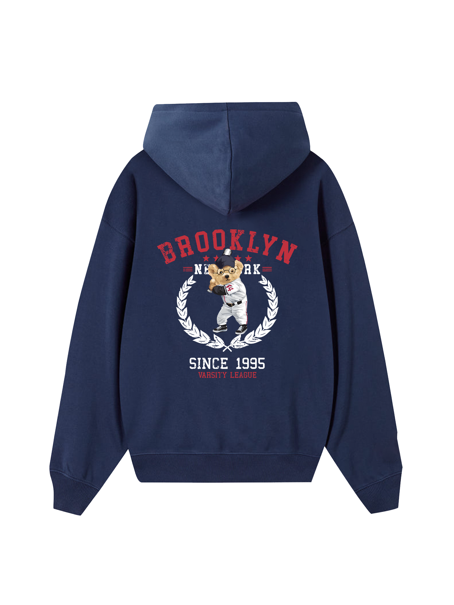 Baseball Teddy Team Hoodie