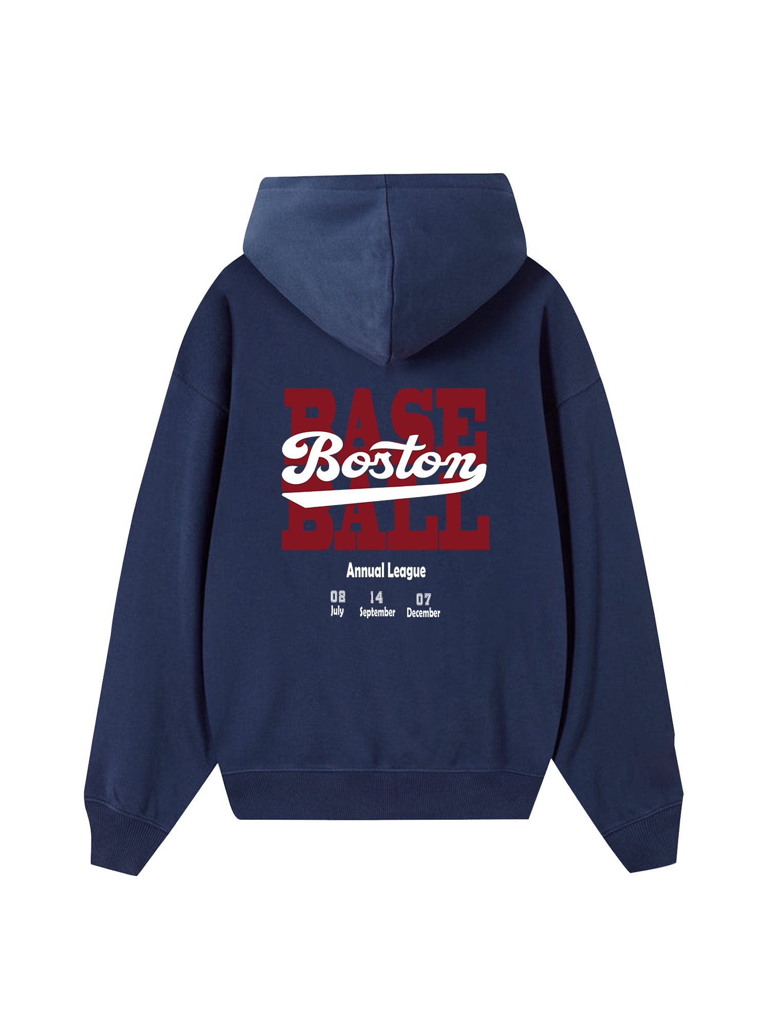 Baseball Boston League Hoodie