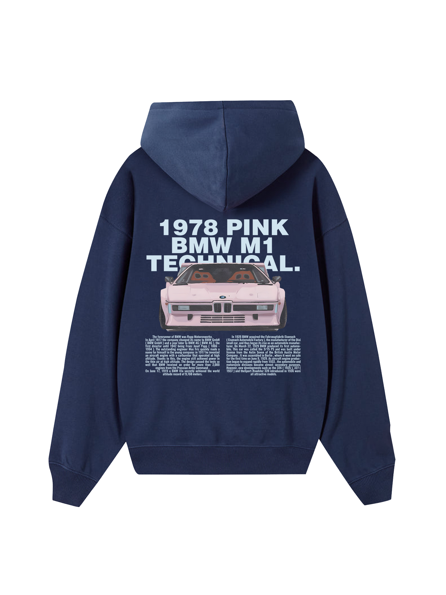 BMW Pink Technical Hoodie