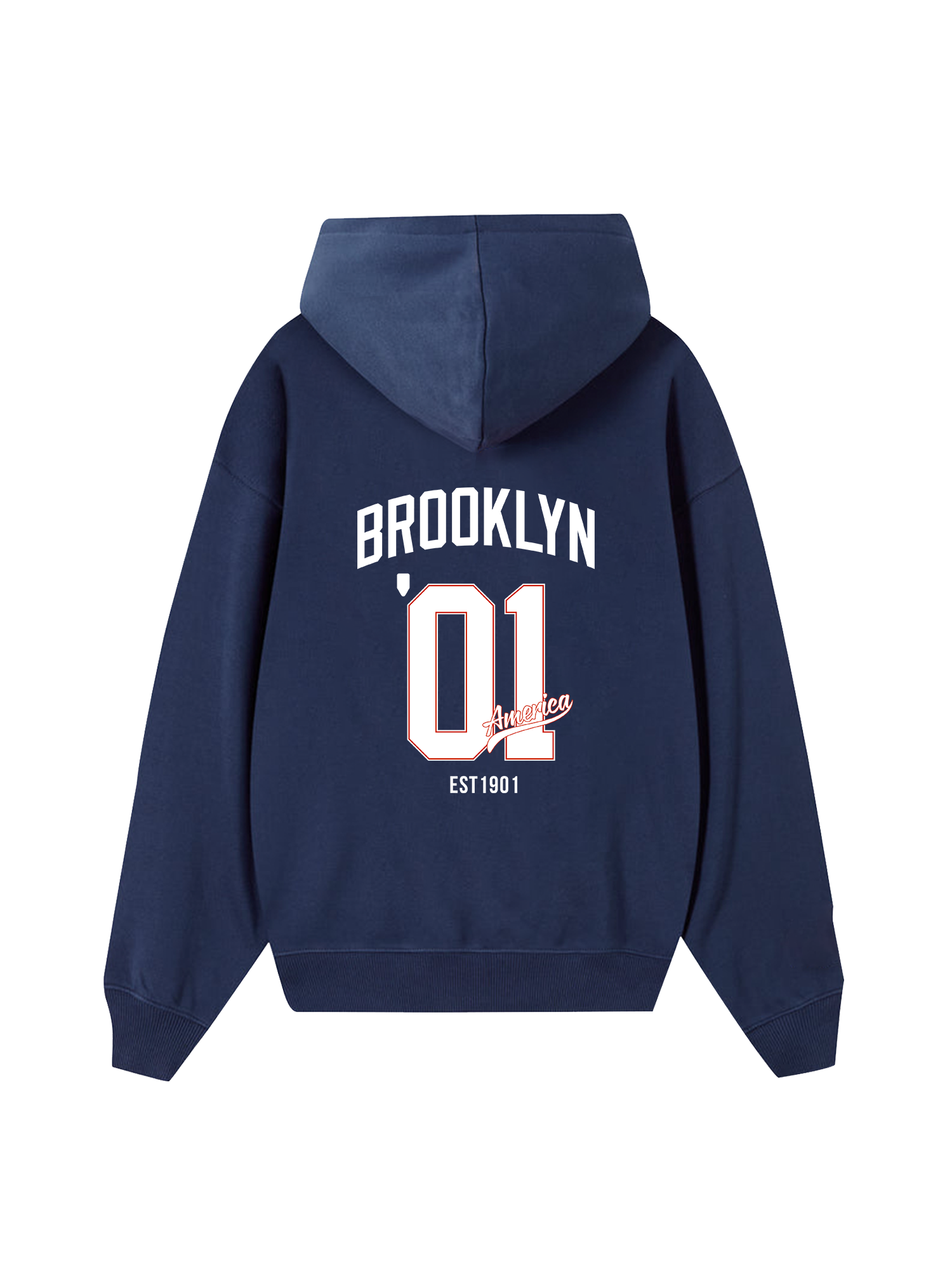Baseball Brooklyn America Hoodie