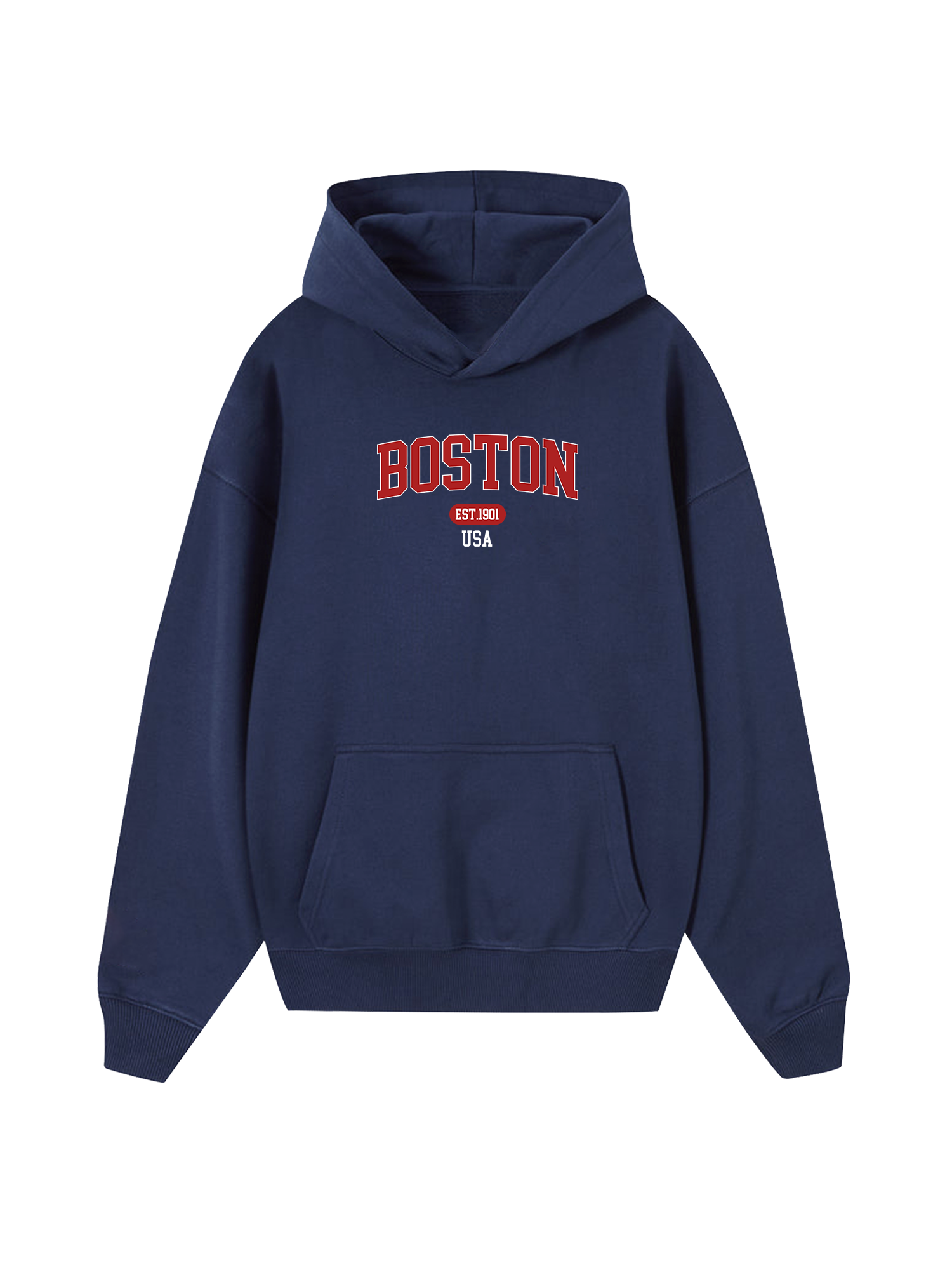 Baseball Collage Boston Hoodie