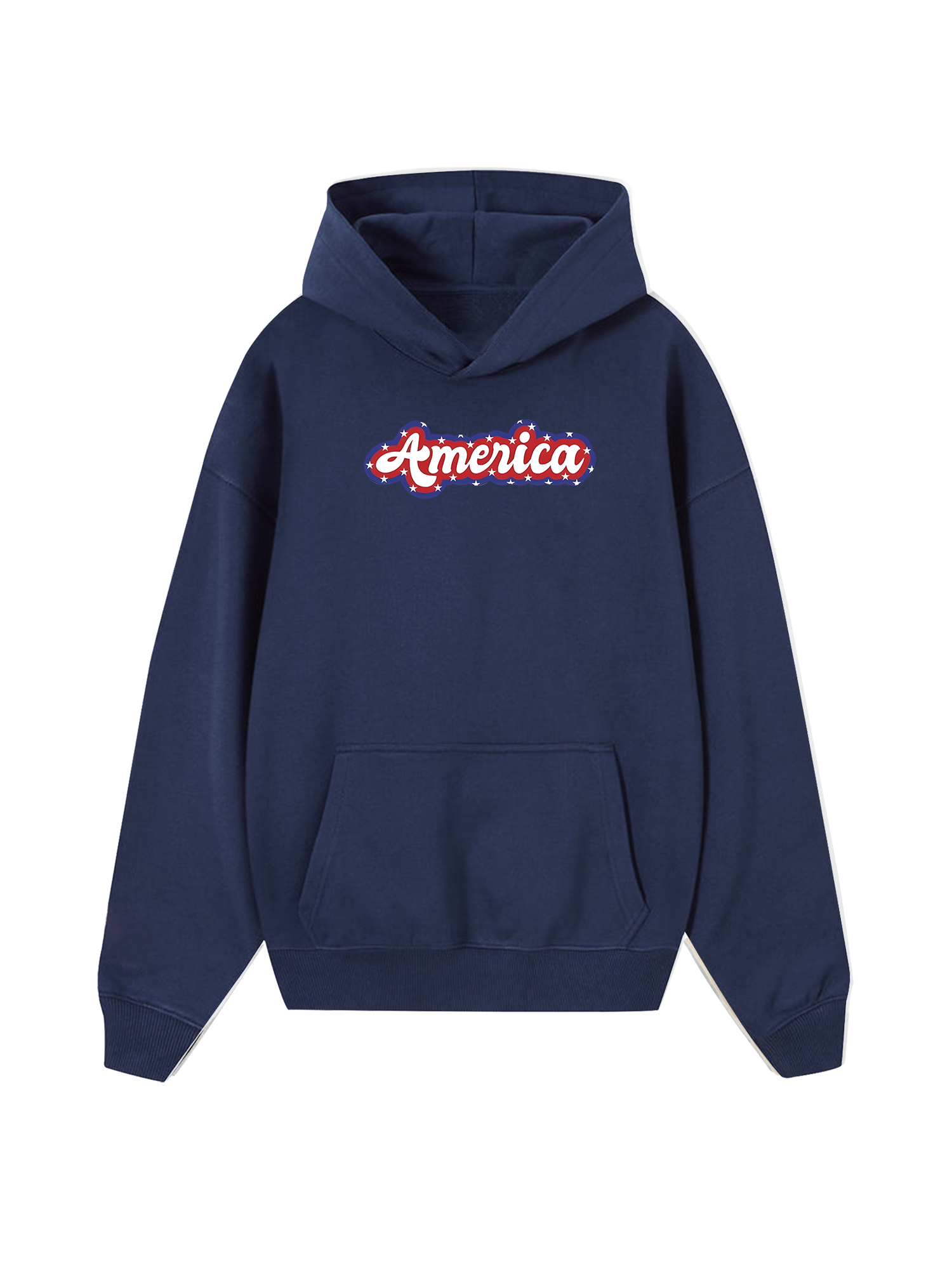 USA Retro Flag America Hoodie