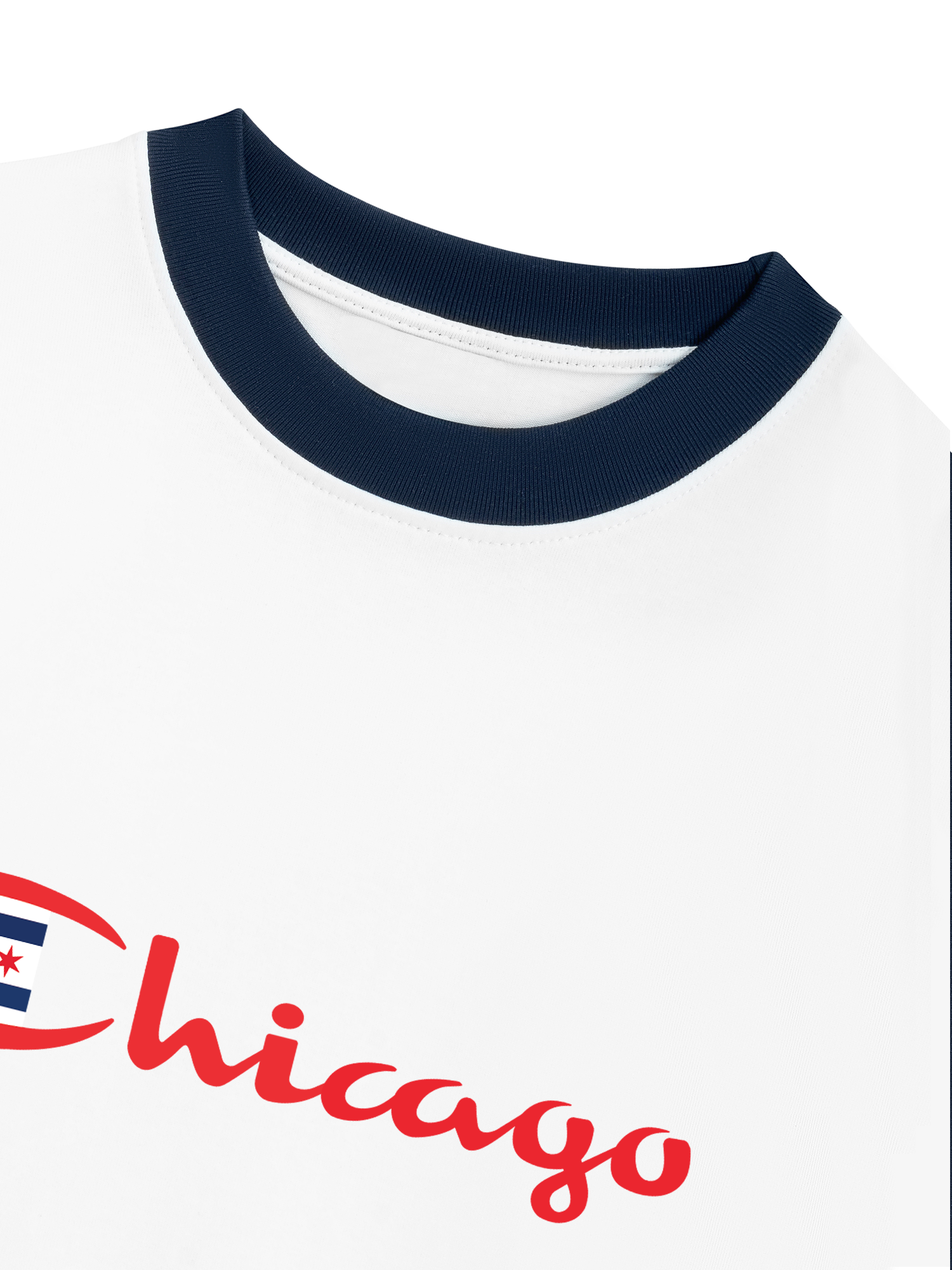 Áo Thun Ringer Relaxed Fit City Chicago