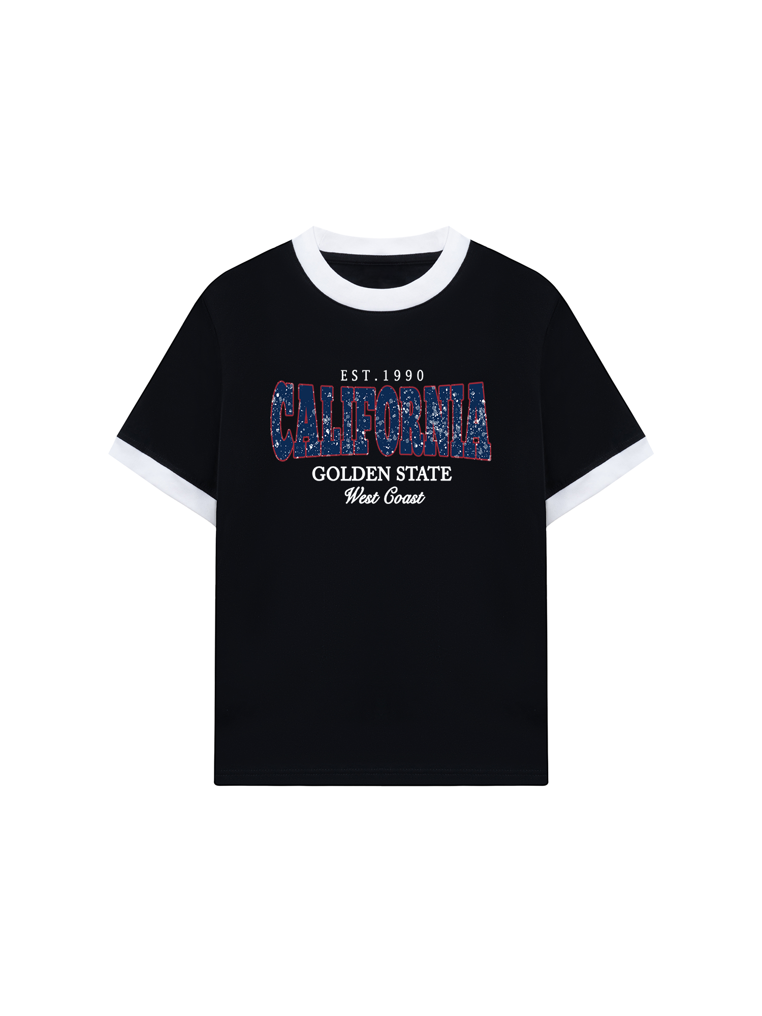 Áo Thun Ringer Relaxed Fit California West Coast T-Shirt