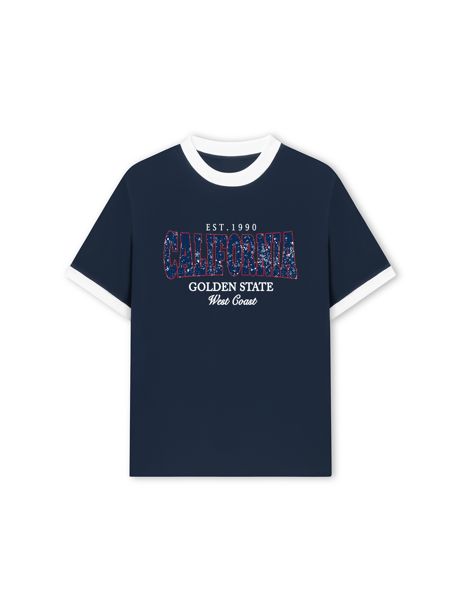 Áo Thun Ringer Relaxed Fit California West Coast T-Shirt