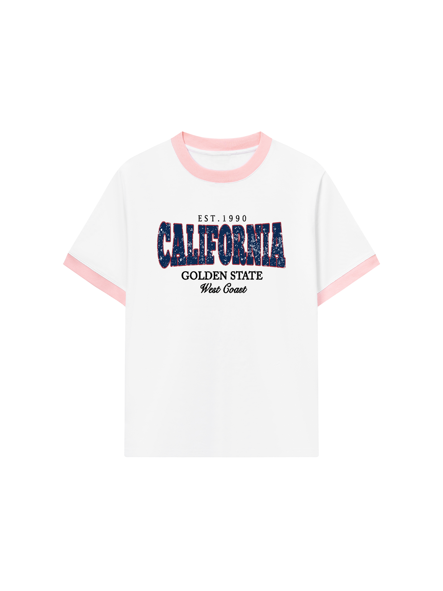 Áo Thun Ringer Relaxed Fit California West Coast T-Shirt