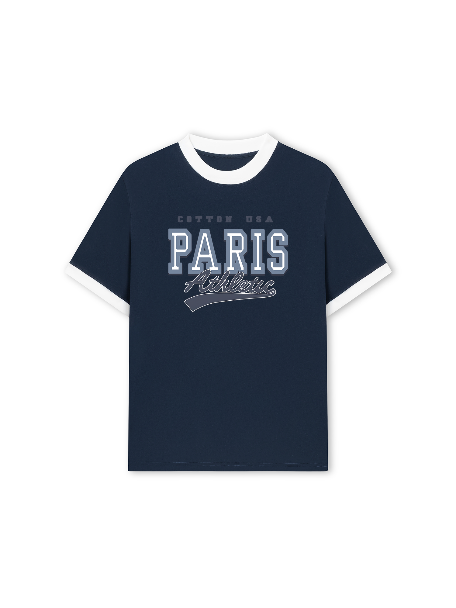 Áo Thun Ringer Relaxed Fit Paris