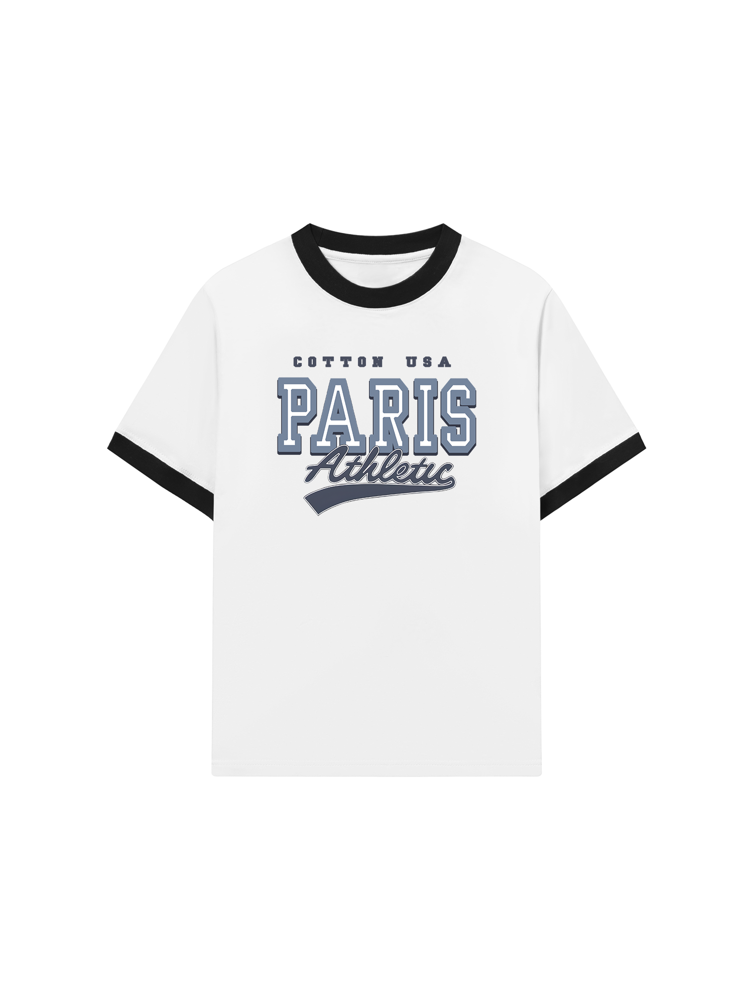 Áo Thun Ringer Relaxed Fit Paris