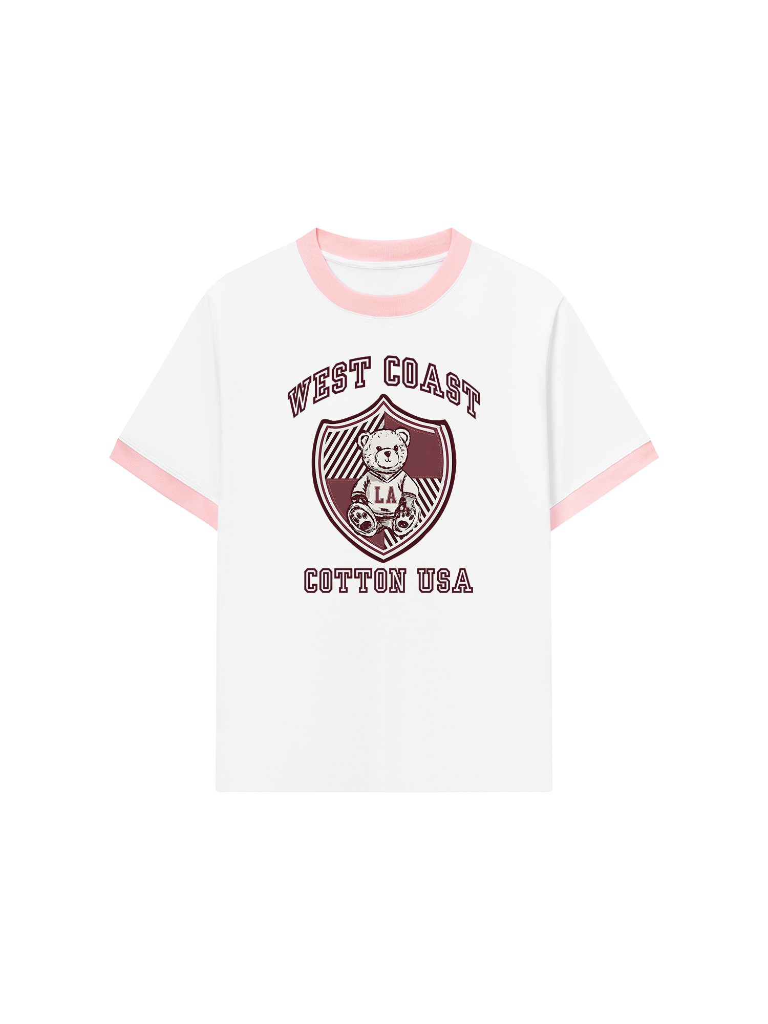 Áo Thun Ringer Relaxed Fit City WestCoast