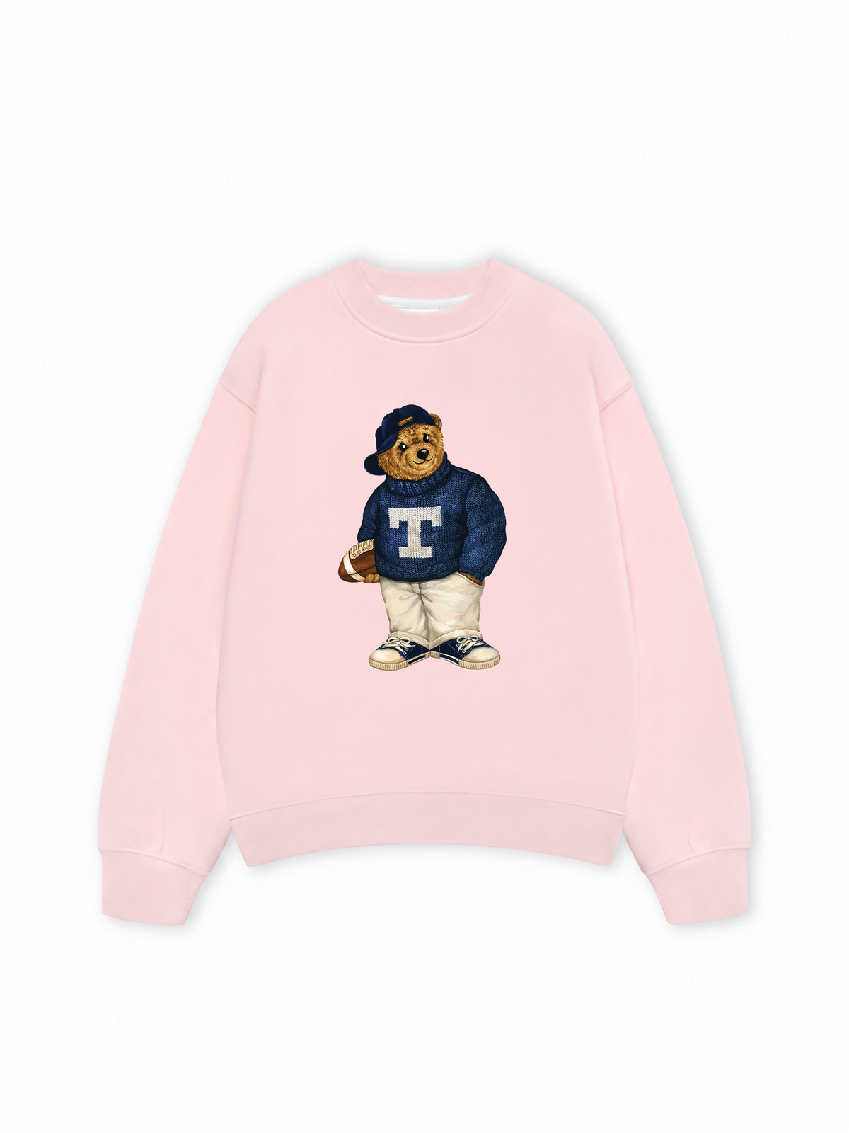 Áo Sweater Nỉ Hai Da Bear Two