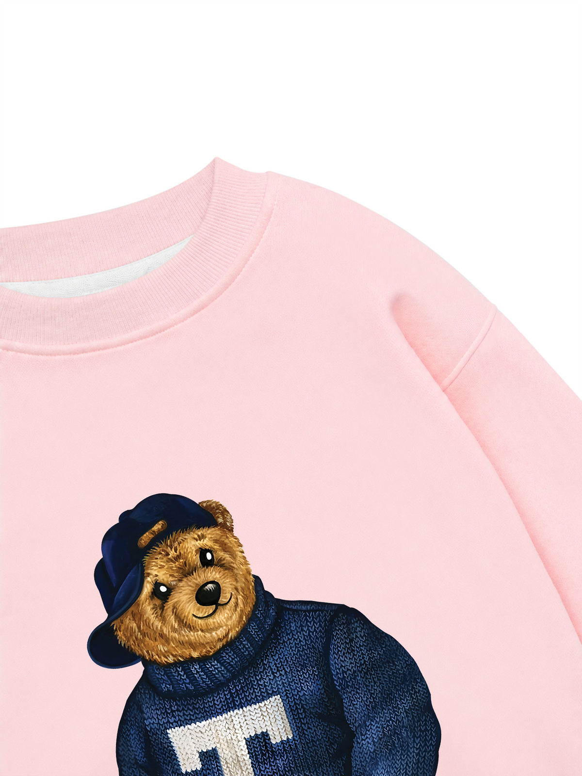 Áo Sweater Nỉ Hai Da Bear Two