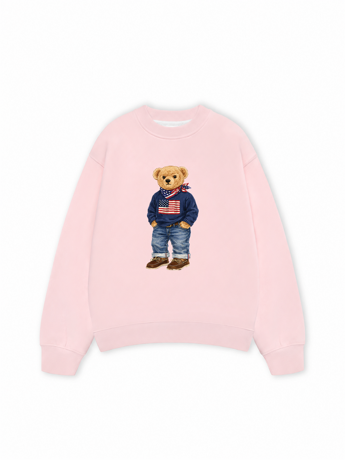 Áo Sweater Nỉ Hai Da America Boy