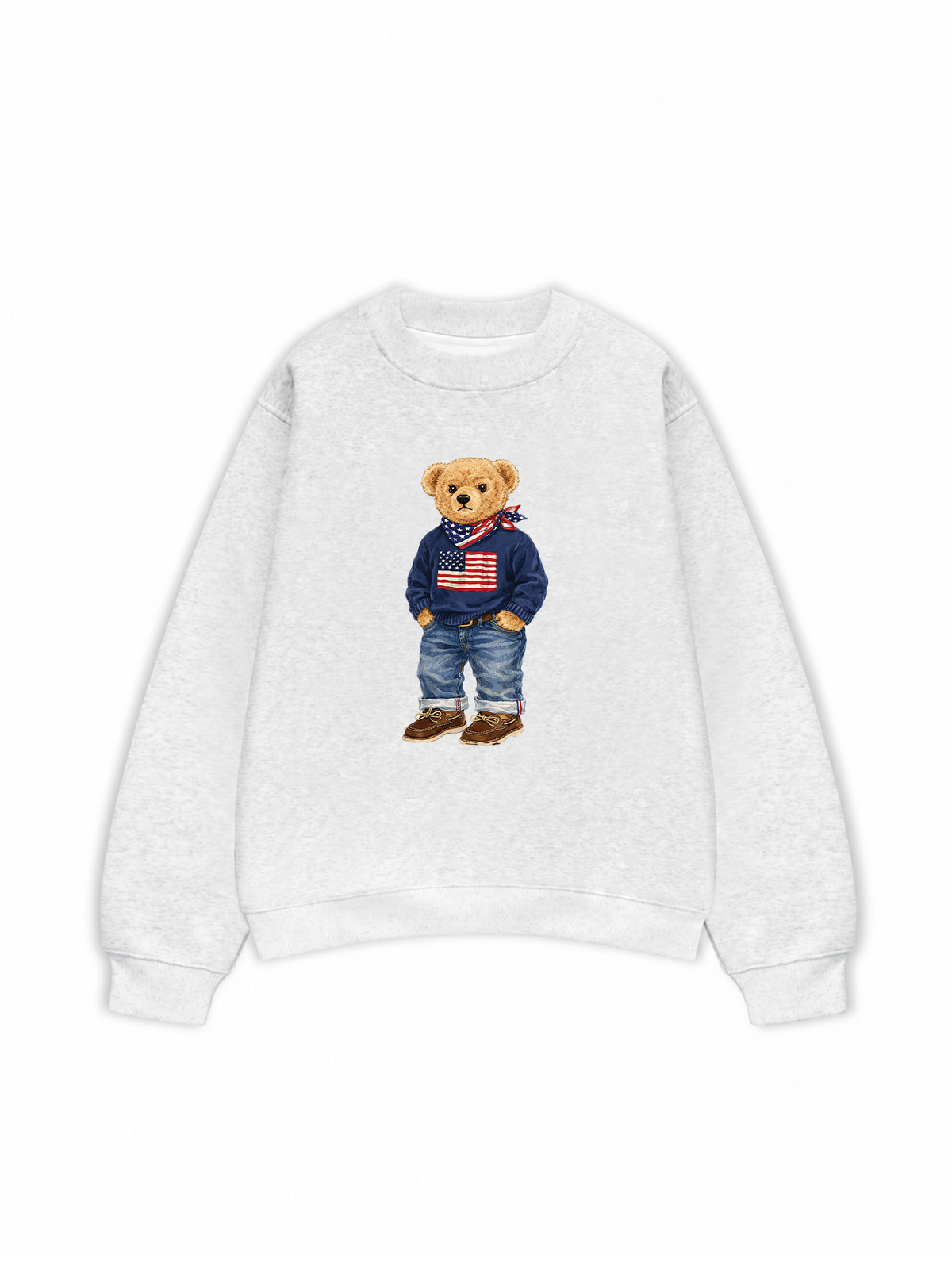 Áo Sweater Nỉ Hai Da America Boy