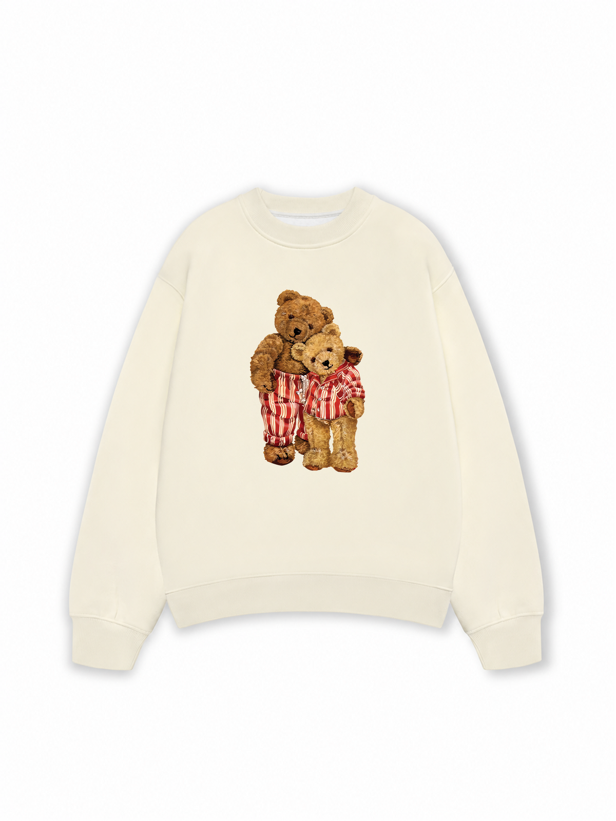 Áo Sweater Nỉ Hai Da Couple Bear Go To Bed