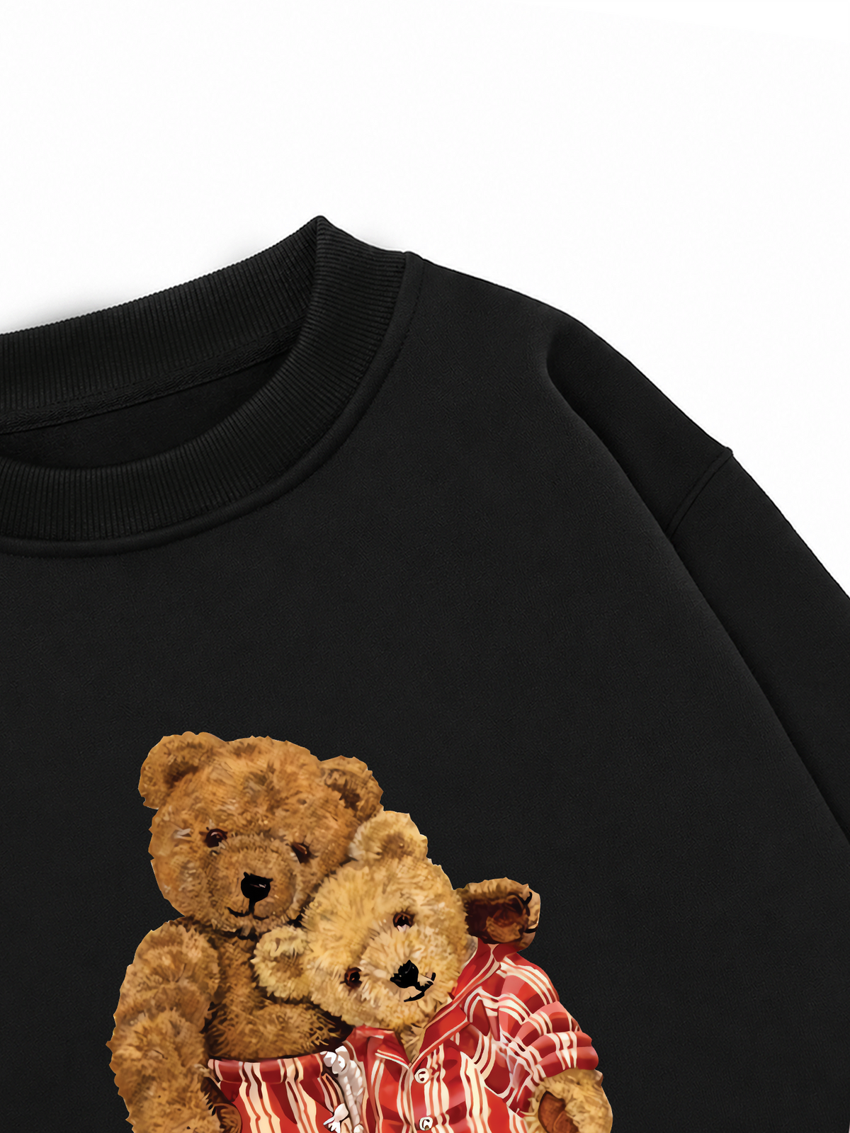 Áo Sweater Nỉ Hai Da Couple Bear Go To Bed