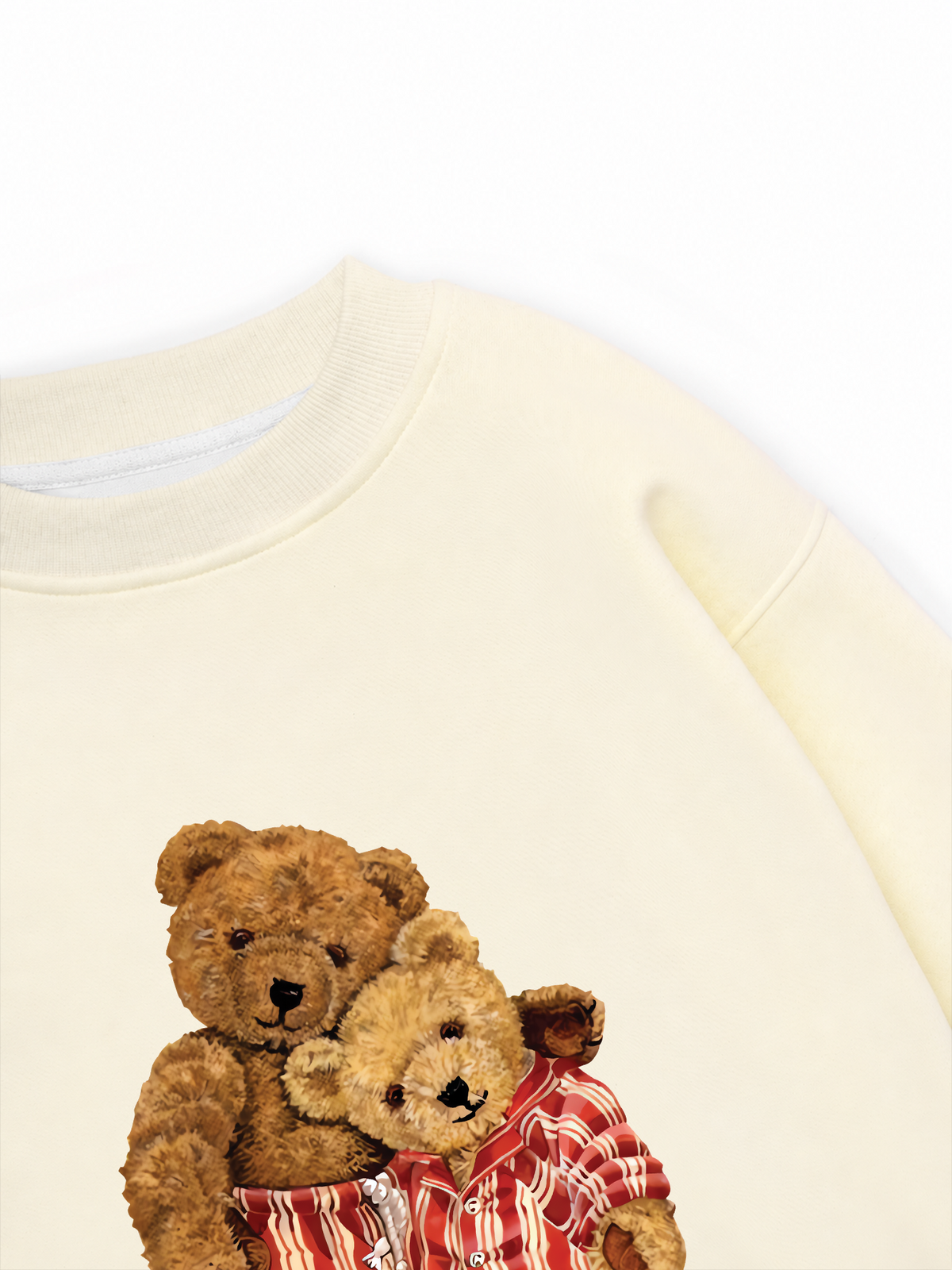 Áo Sweater Nỉ Hai Da Couple Bear Go To Bed