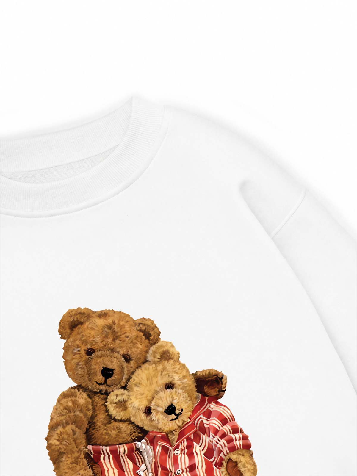 Áo Sweater Nỉ Hai Da Couple Bear Go To Bed