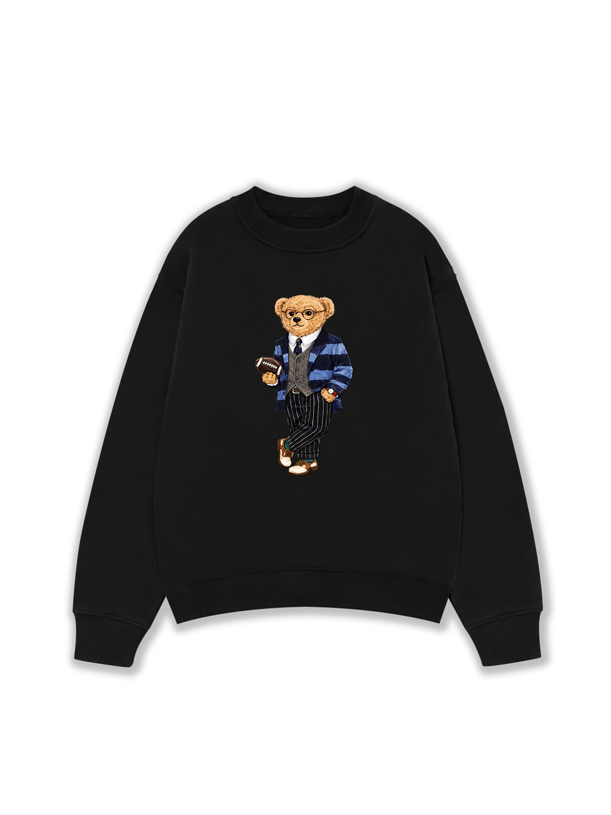 Áo Sweater Nỉ Hai Da Smart Bear