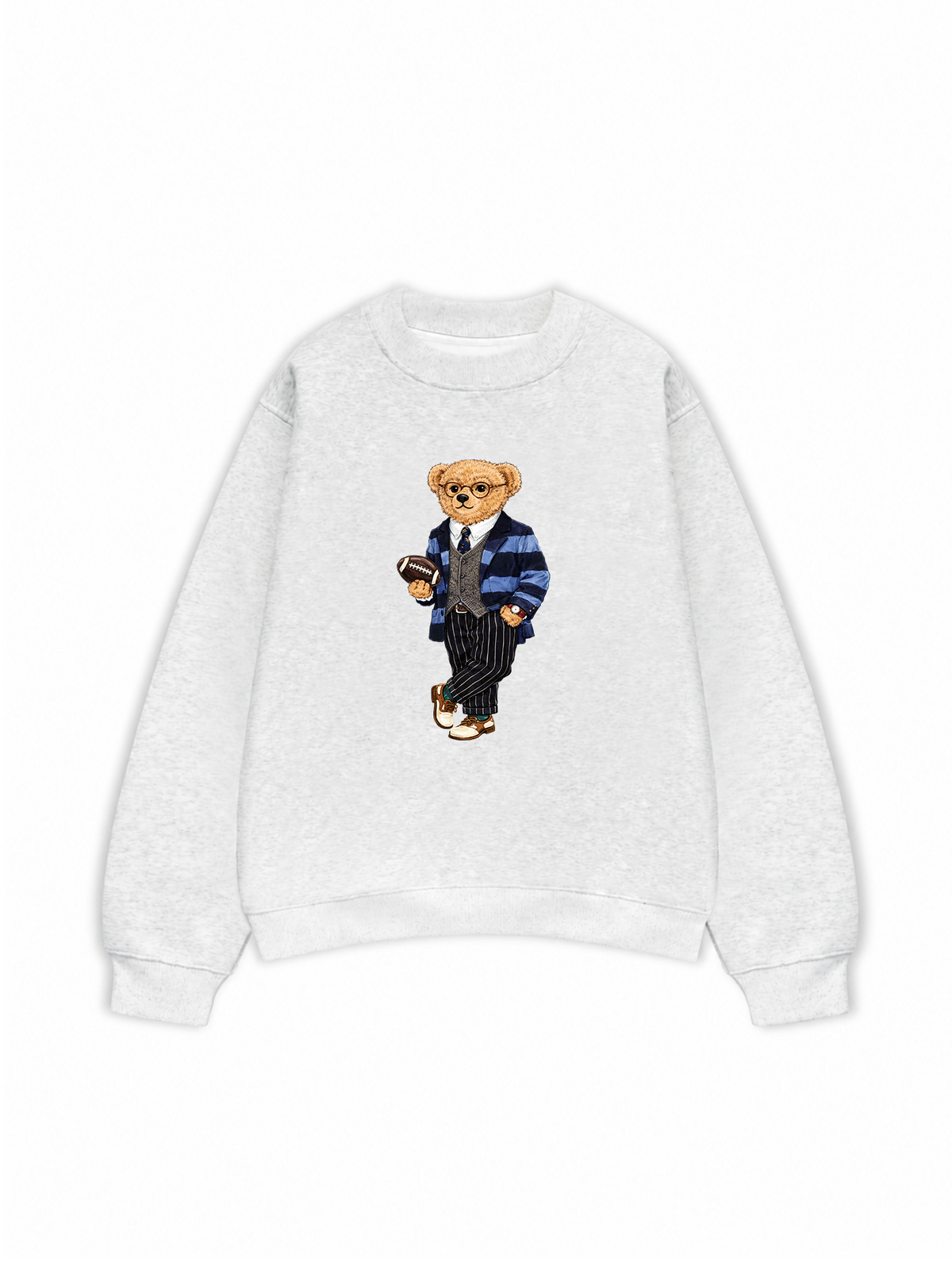 Áo Sweater Nỉ Hai Da Smart Bear
