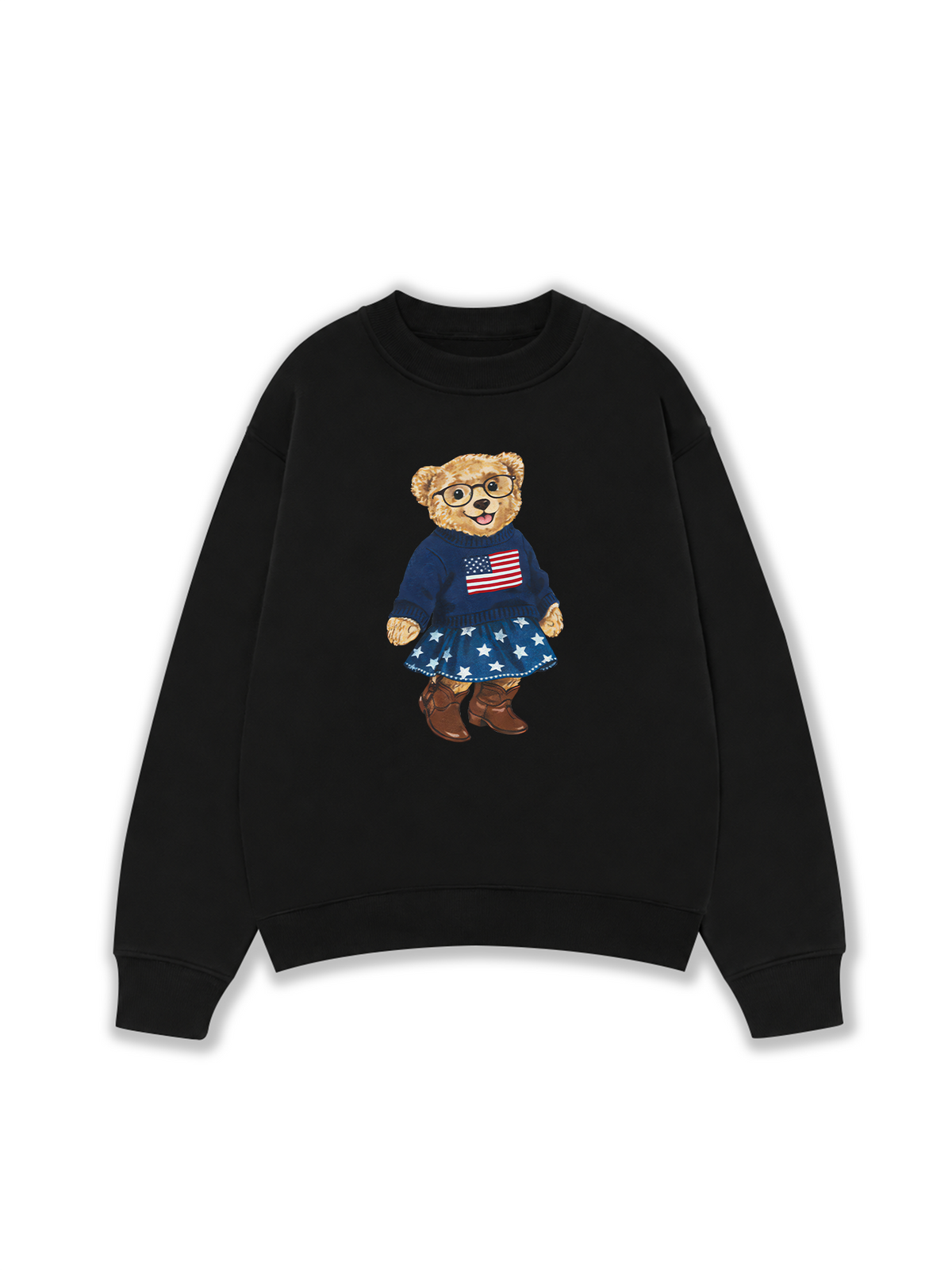 Áo Sweater Nỉ Hai Da American Girl