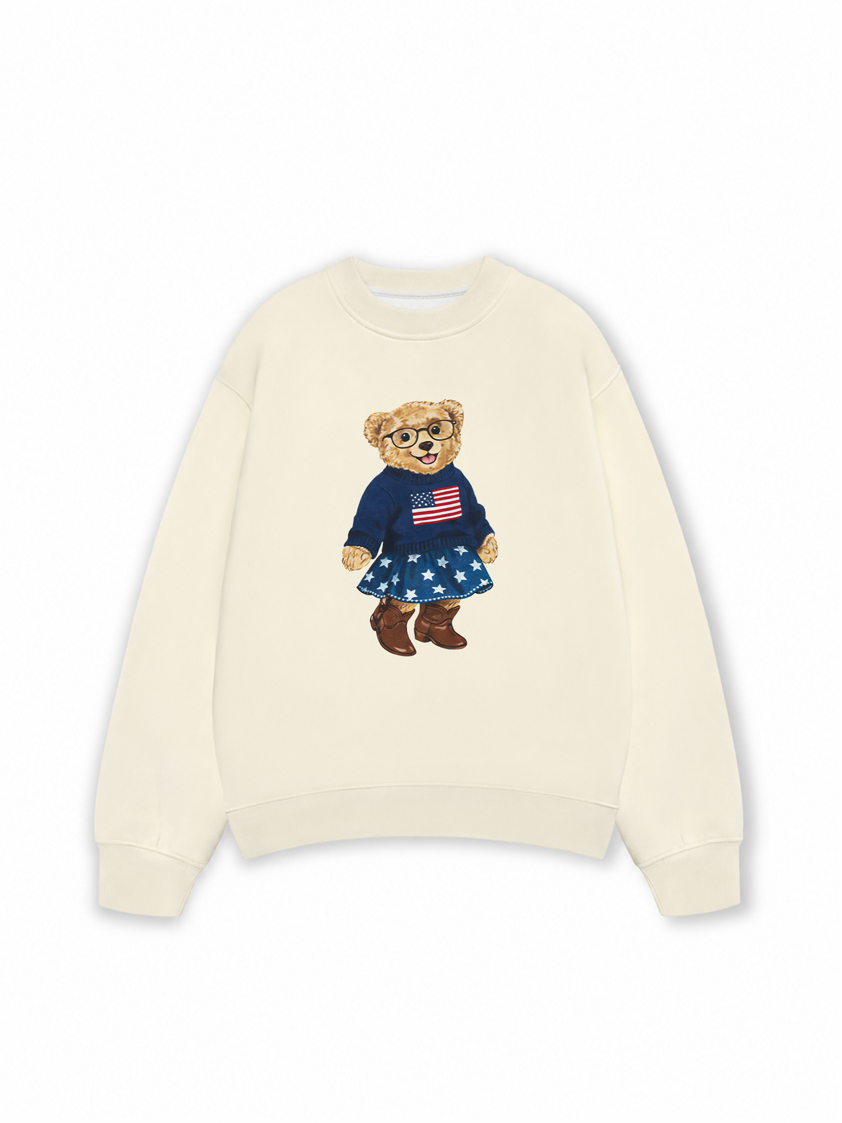 Áo Sweater Nỉ Hai Da American Girl