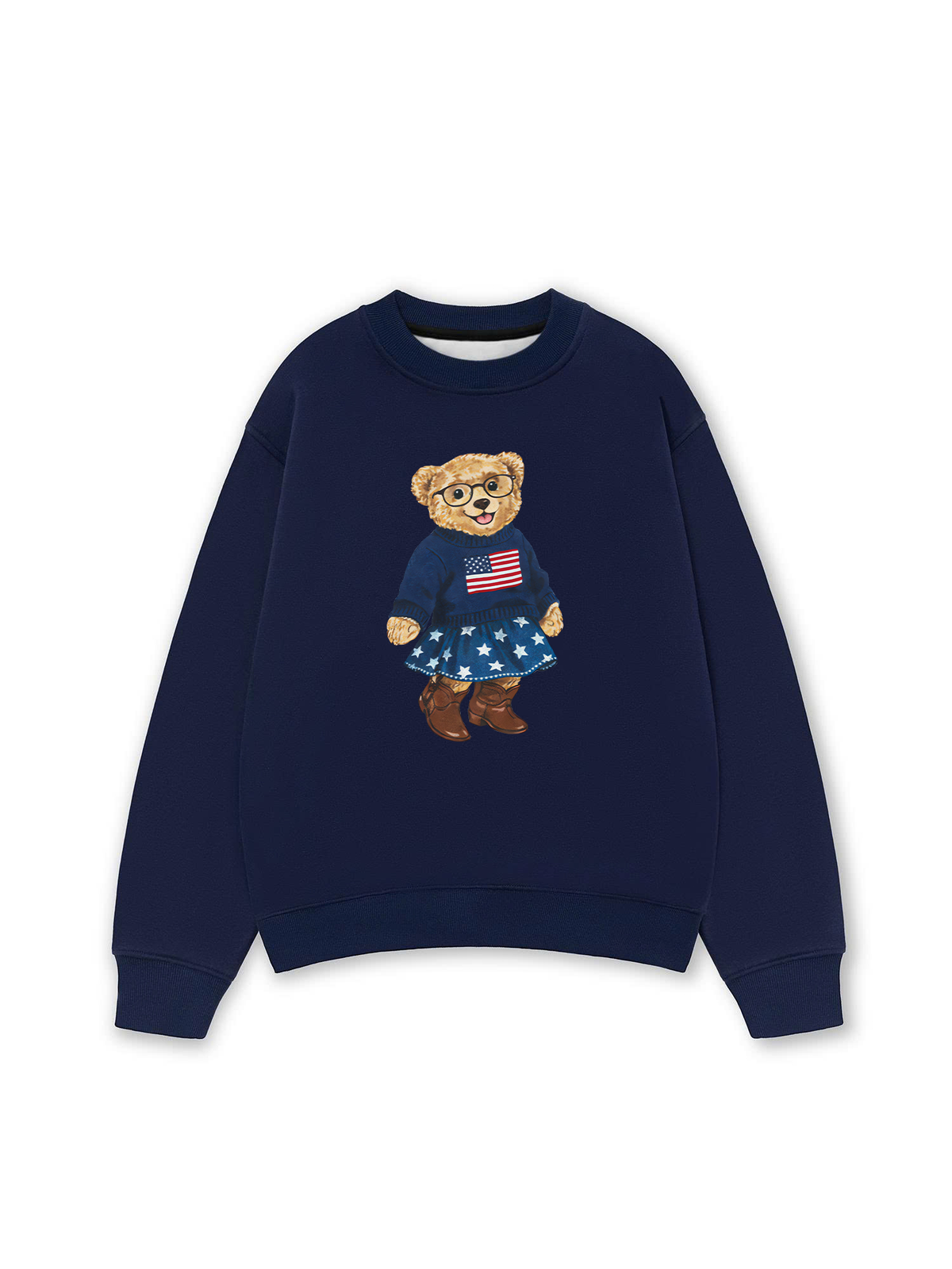 Áo Sweater Nỉ Hai Da American Girl