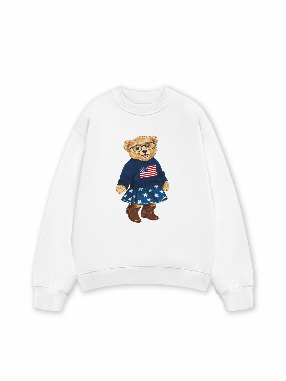 Áo Sweater Nỉ Hai Da American Girl