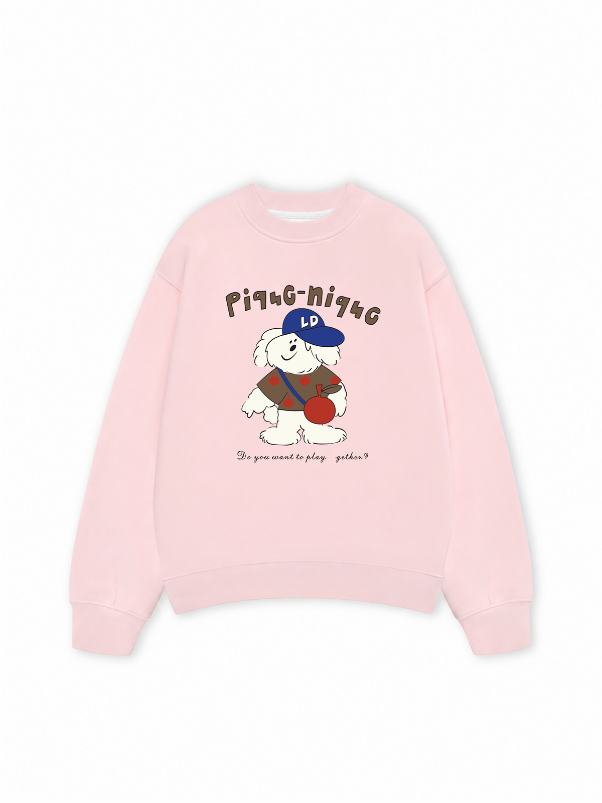 Áo Sweater Nỉ Hai Da Soft Paw LD Puppy
