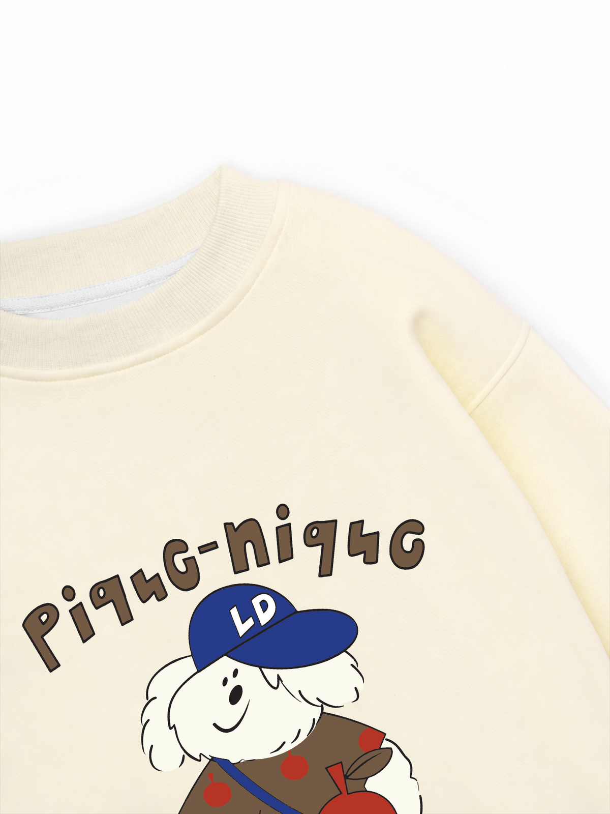 Áo Sweater Nỉ Hai Da Soft Paw LD Puppy