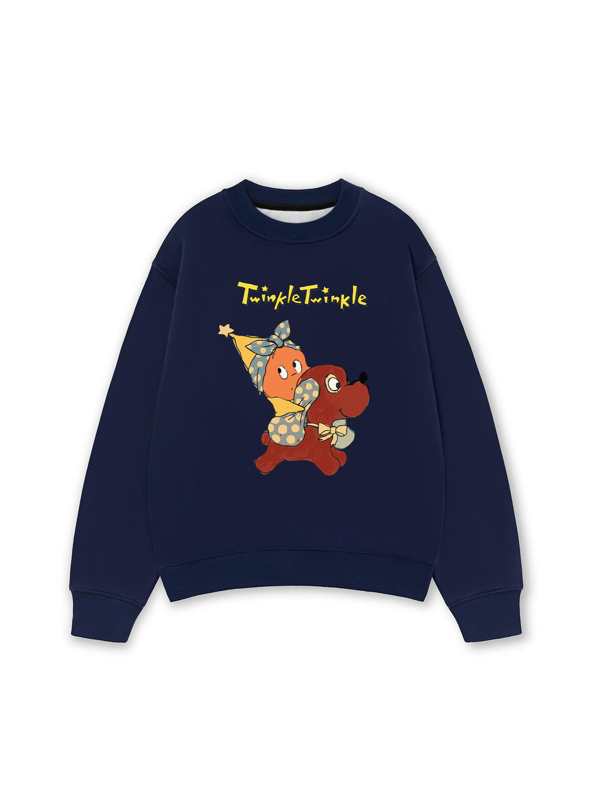 Áo Sweater Nỉ Hai Da Soft Paw Twinkle Twinkle