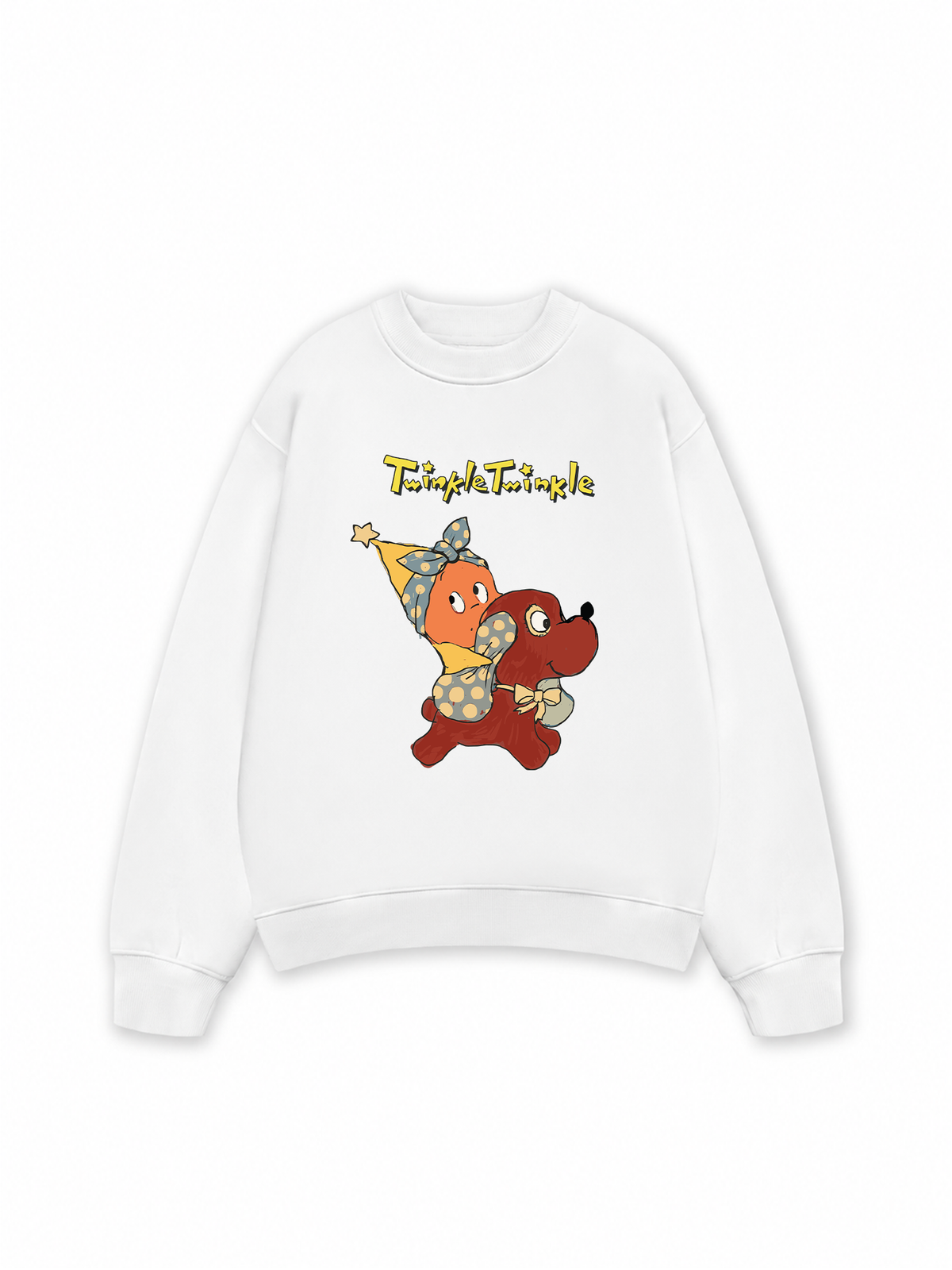Áo Sweater Nỉ Hai Da Soft Paw Twinkle Twinkle