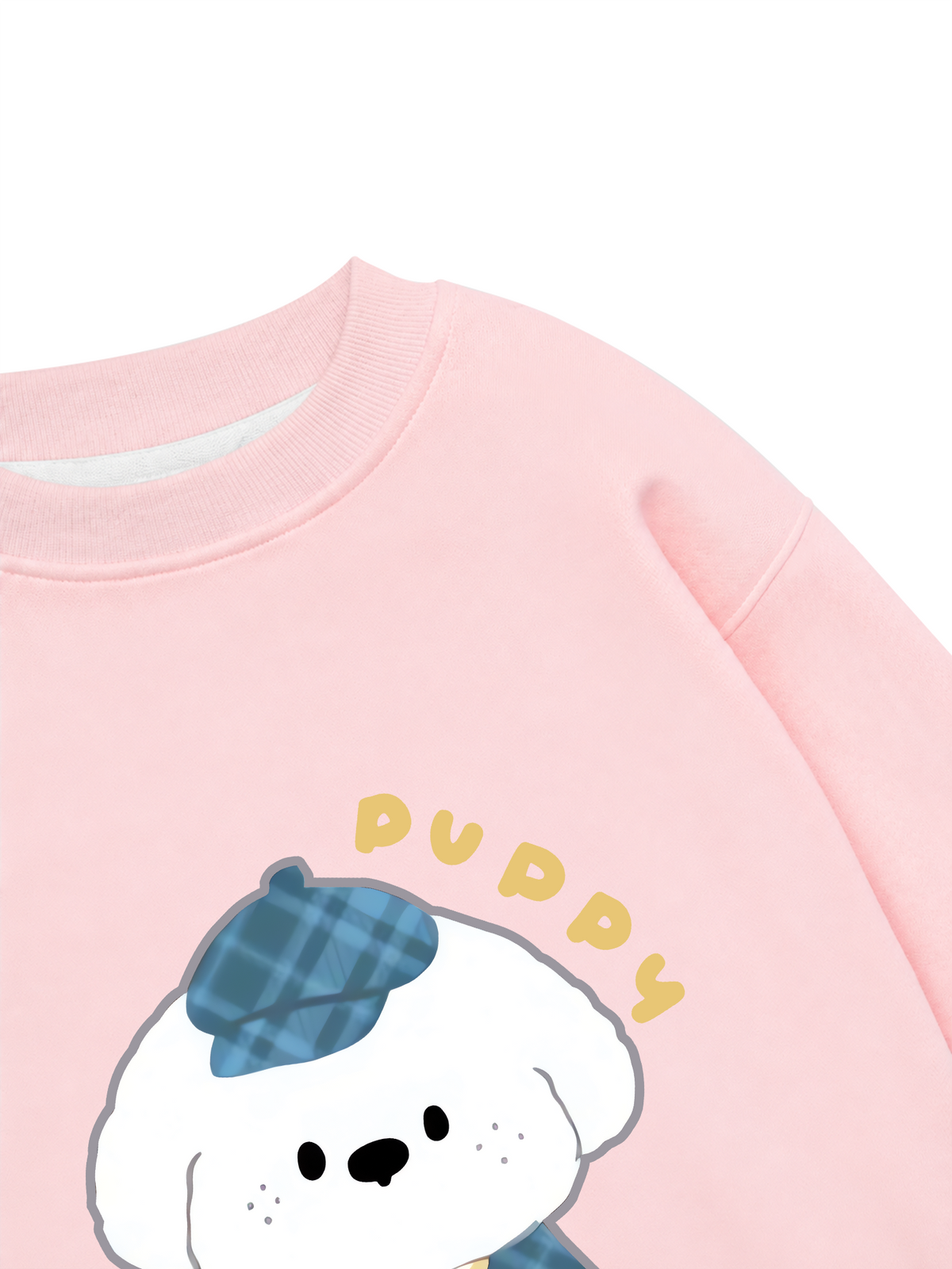 Áo Sweater Nỉ Hai Da Soft Paw Blue Puppy