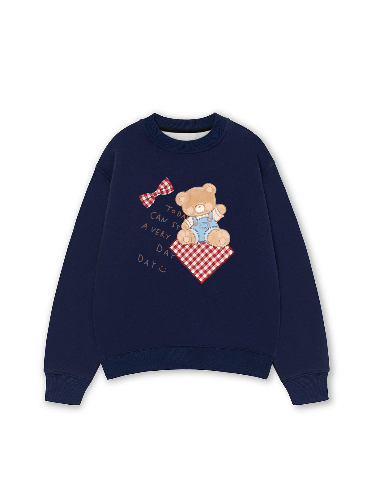 Áo Sweater Nỉ Hai Da Soft Paw Cute Teddy