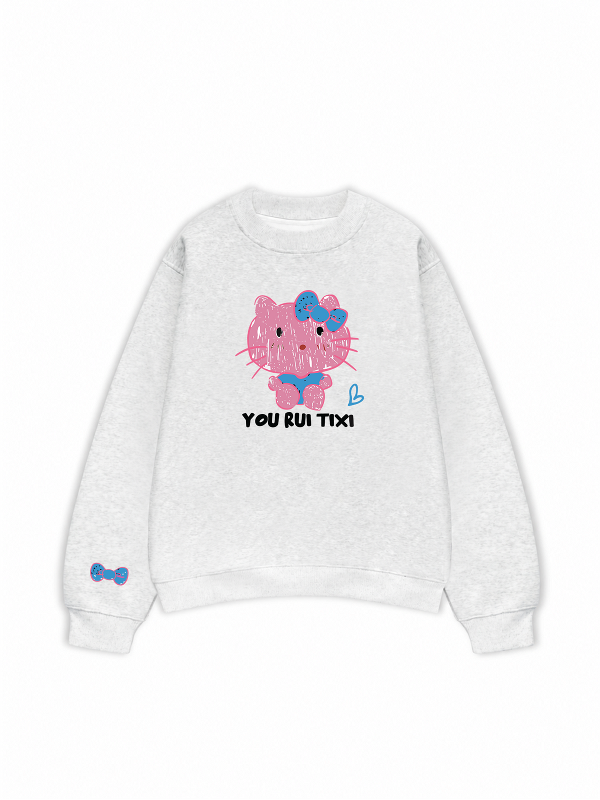 Áo Sweater Nỉ Hai Da Soft Paw You Rui Tixi