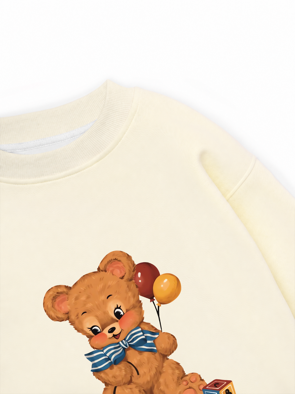 Áo Sweater Nỉ Hai Da Soft Paw CUte Teddy