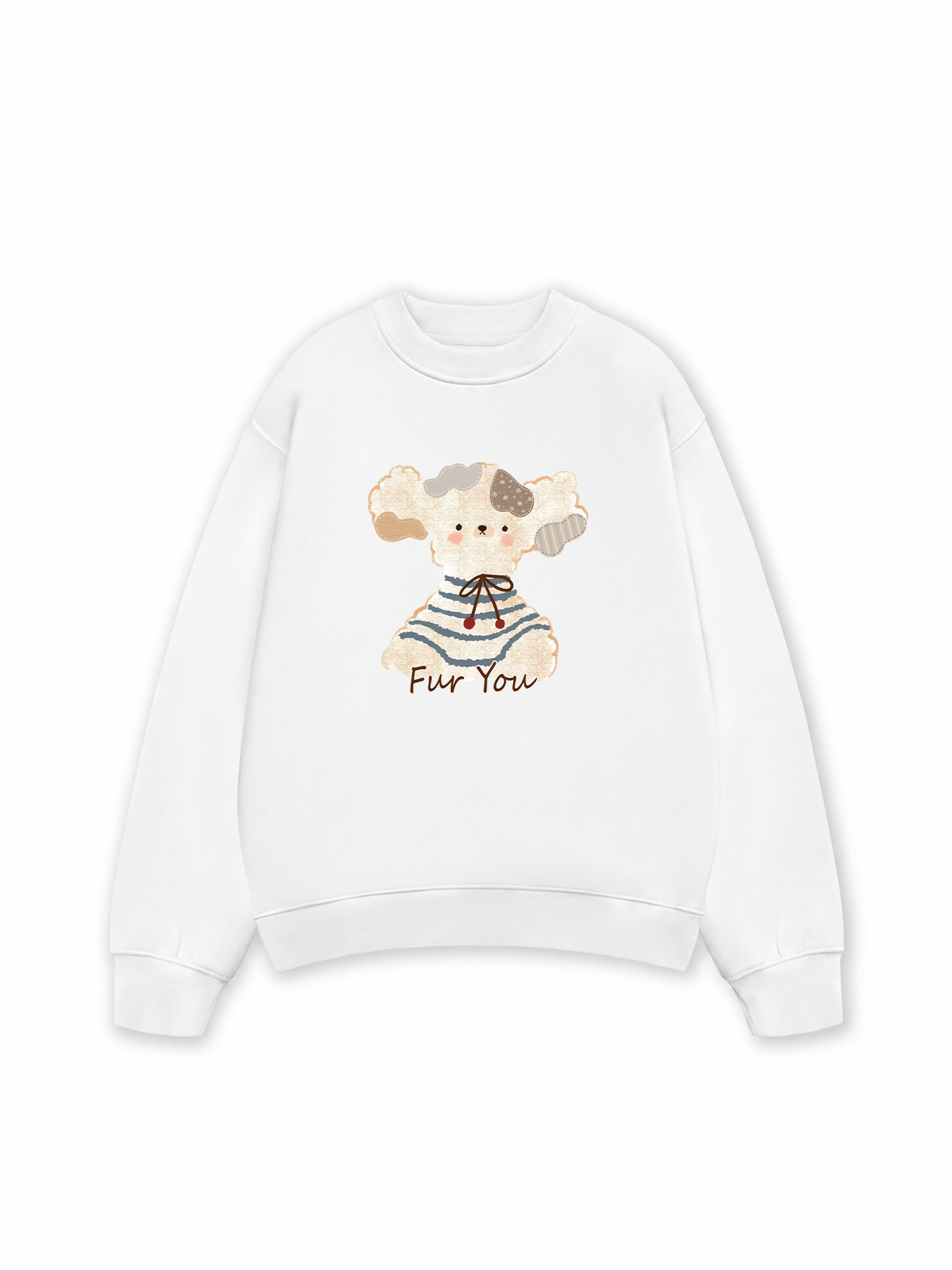 Áo Sweater Nỉ Hai Da Soft Paw Fur You Puppy