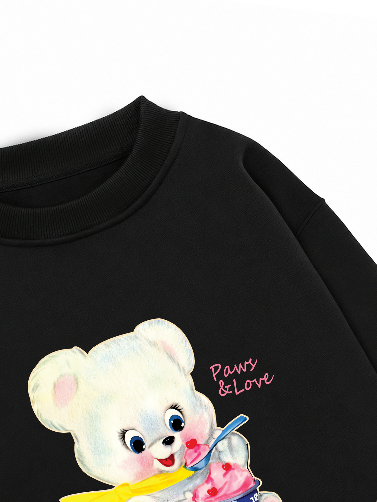 Áo Sweater Nỉ Hai Da Soft Paw Paw Love