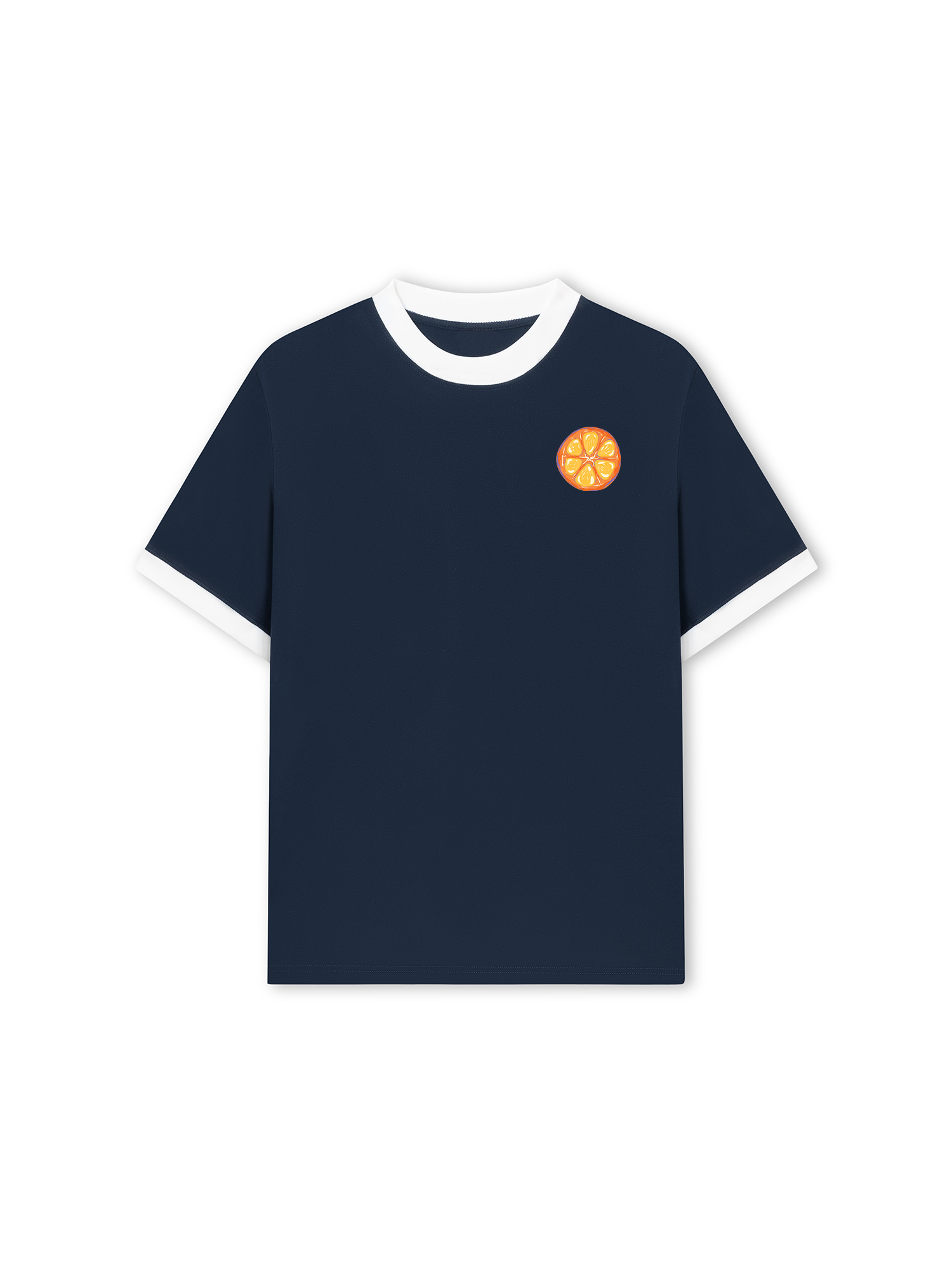 Áo Thun Ringer Relaxed Fit Orange