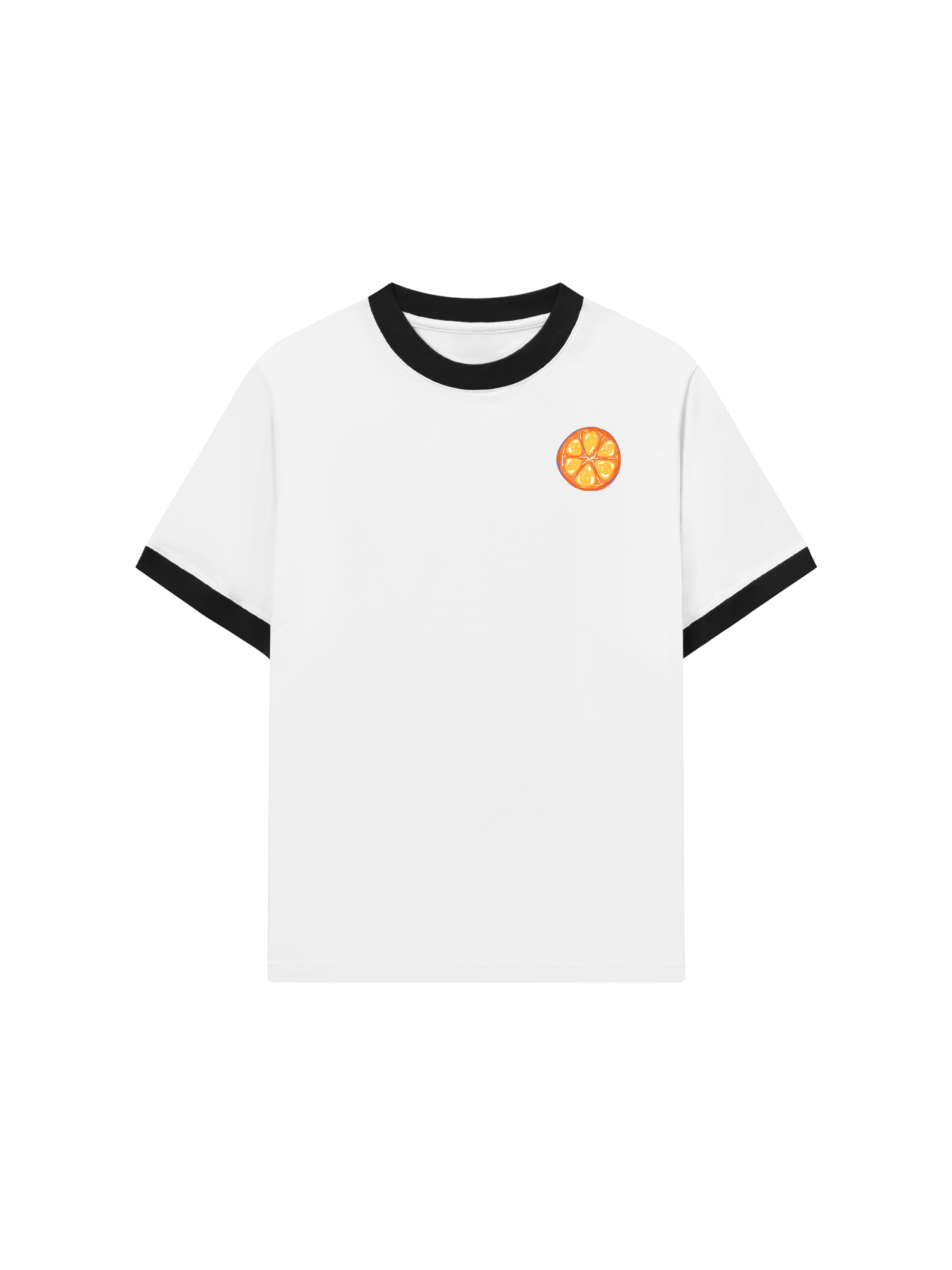 Áo Thun Ringer Relaxed Fit Orange