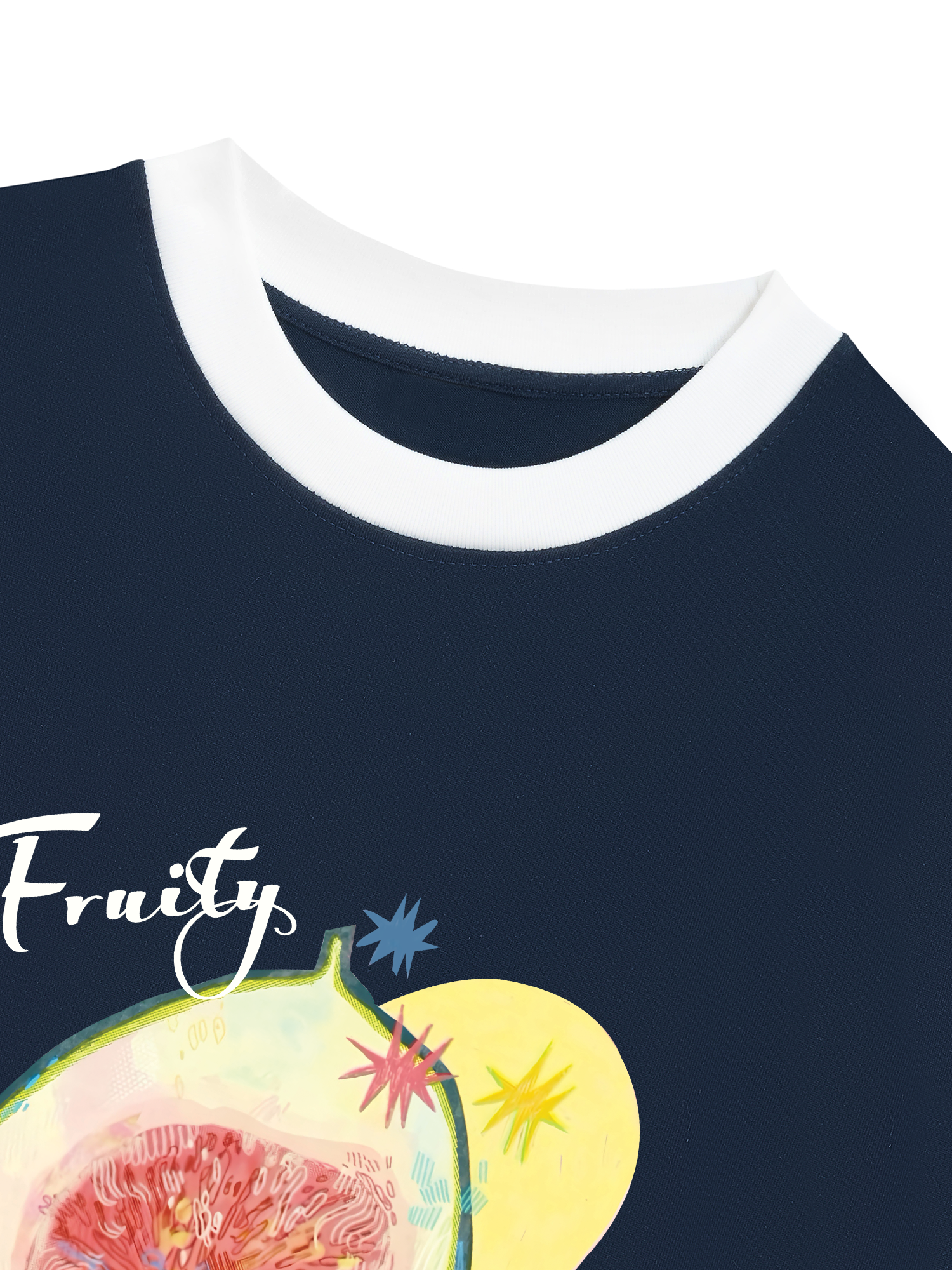 Áo Thun Ringer Relaxed Fit Fruity Fig